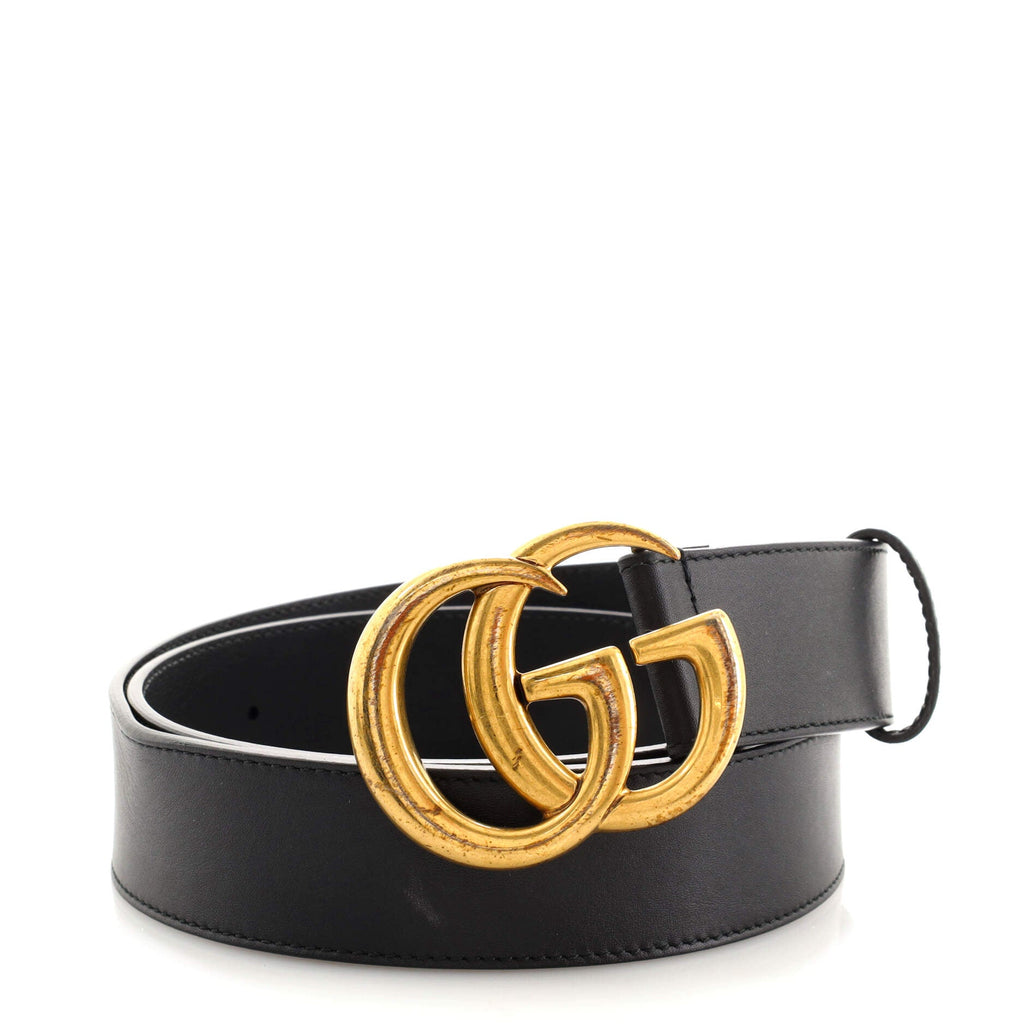 GG Marmont Belt Leather Wide 90