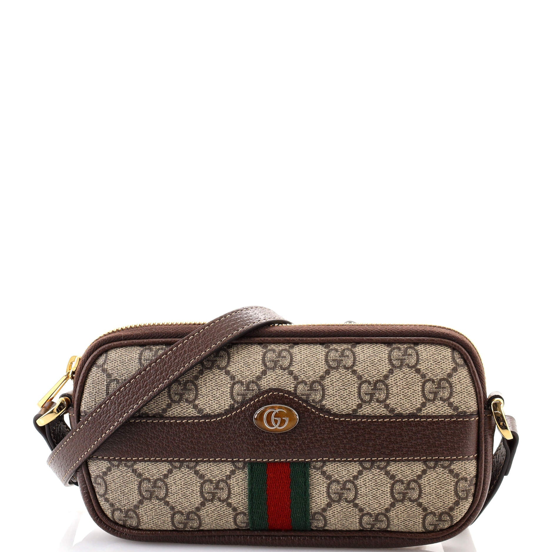 Ophidia Crossbody Bag GG Coated Canvas Mini
