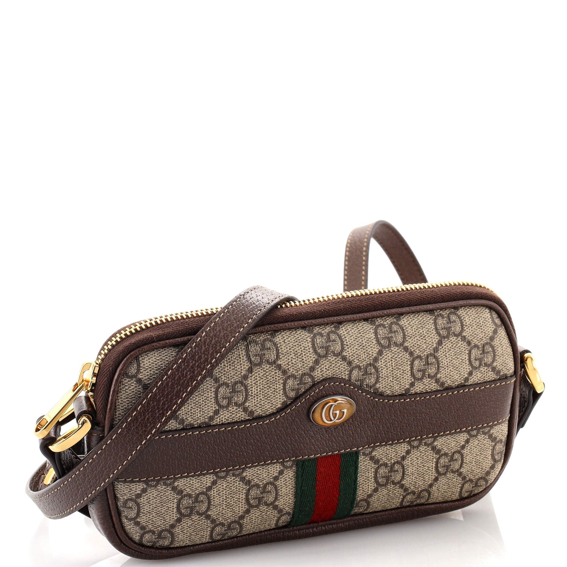 Ophidia Crossbody Bag GG Coated Canvas Mini