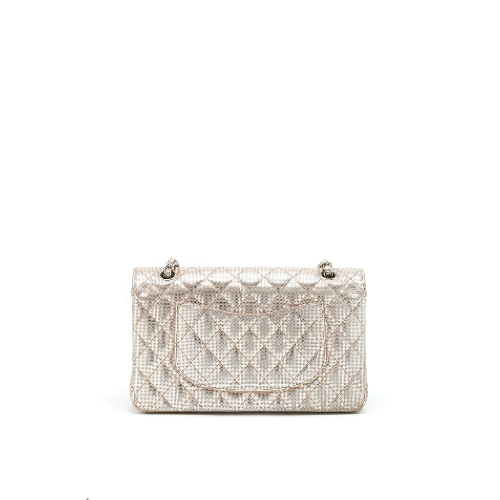 CHANEL SEASONAL MEDIUM FLAP BAG IN CHAMPAGNE PINK