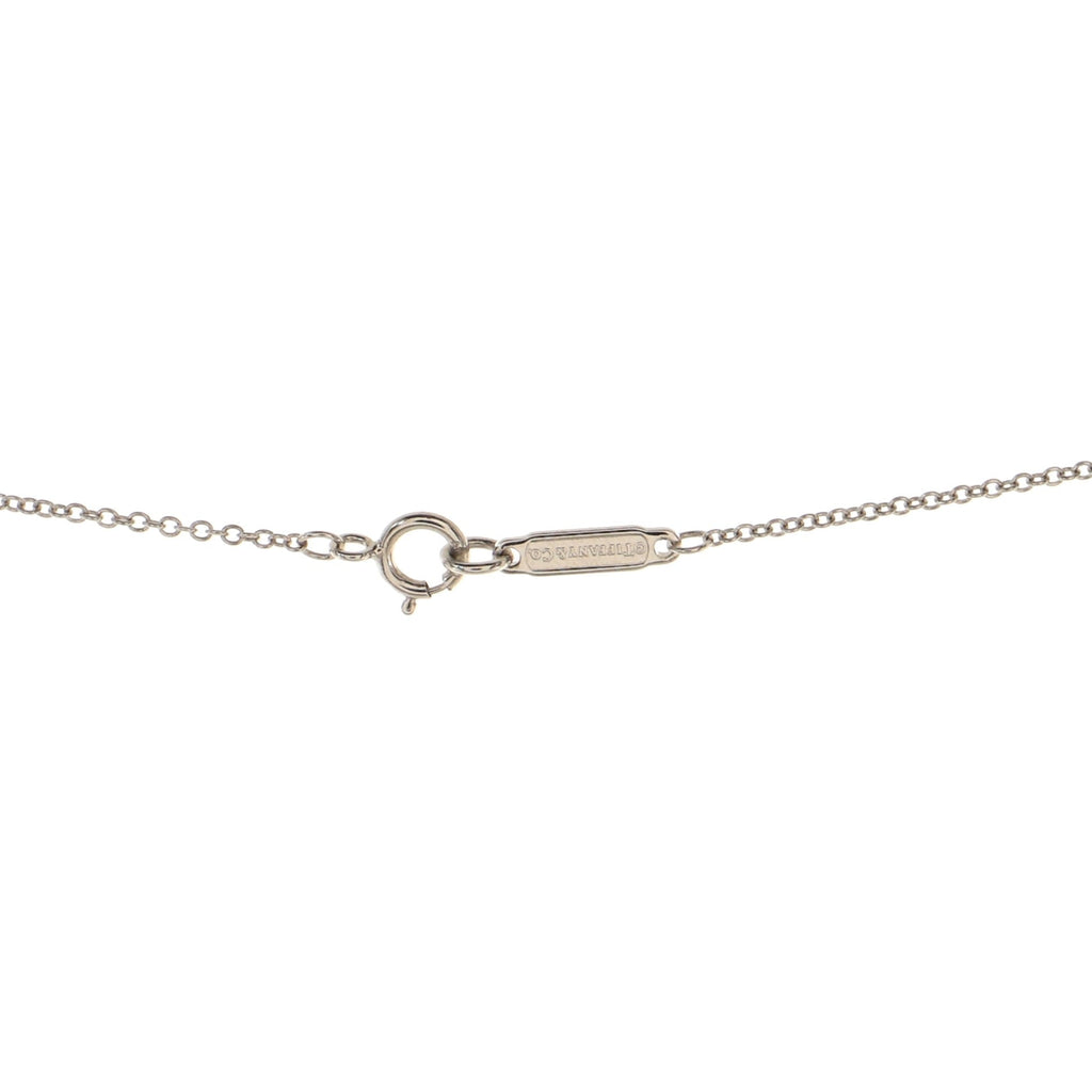 Atlas Open Medallion Pendant Necklace 18K White Gold with Pave Diamonds Small
