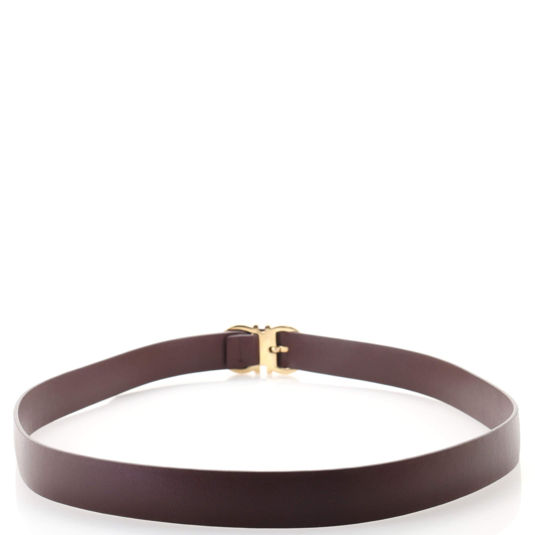 Gancini Belt Leather Thin 100