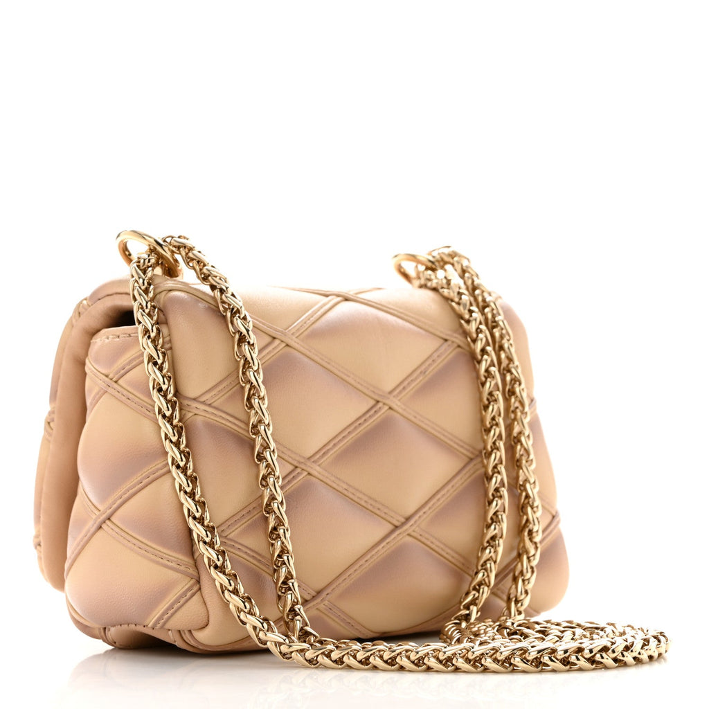 Lambskin Malletage Pico GO-14 Beige Pink