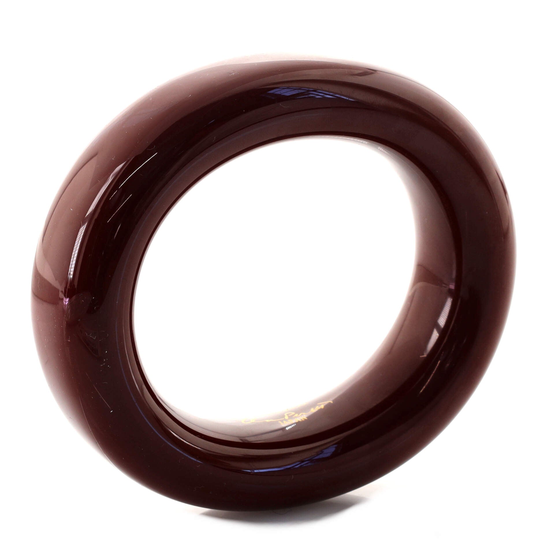 Elsa Peretti Bangle Bracelet Wood and Lacquer