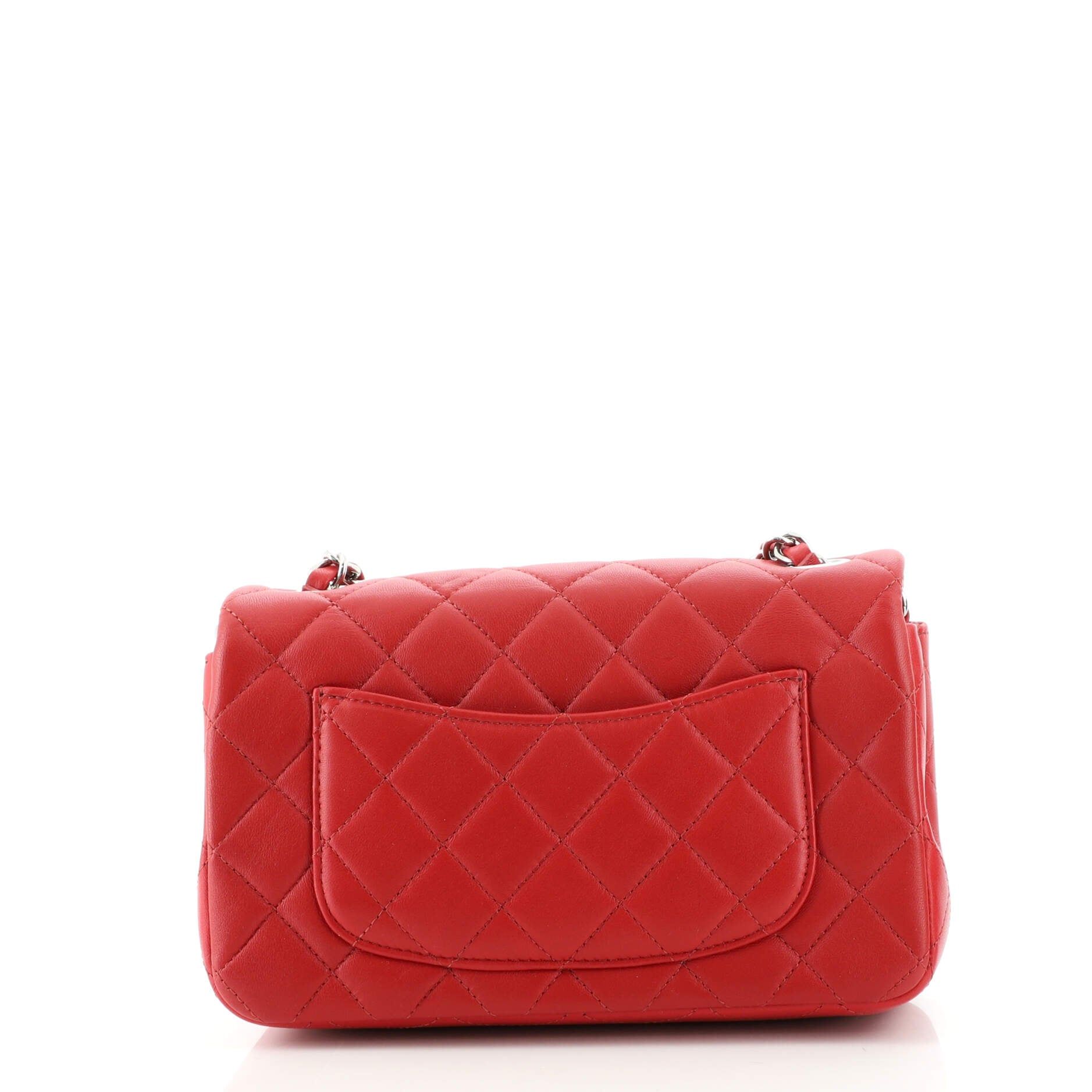 Classic Single Flap Bag Quilted Lambskin Mini