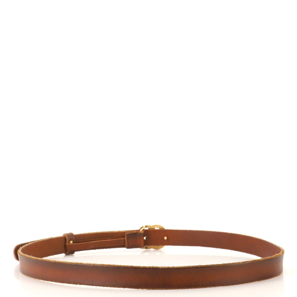 GG Marmont Belt Leather Thin 85