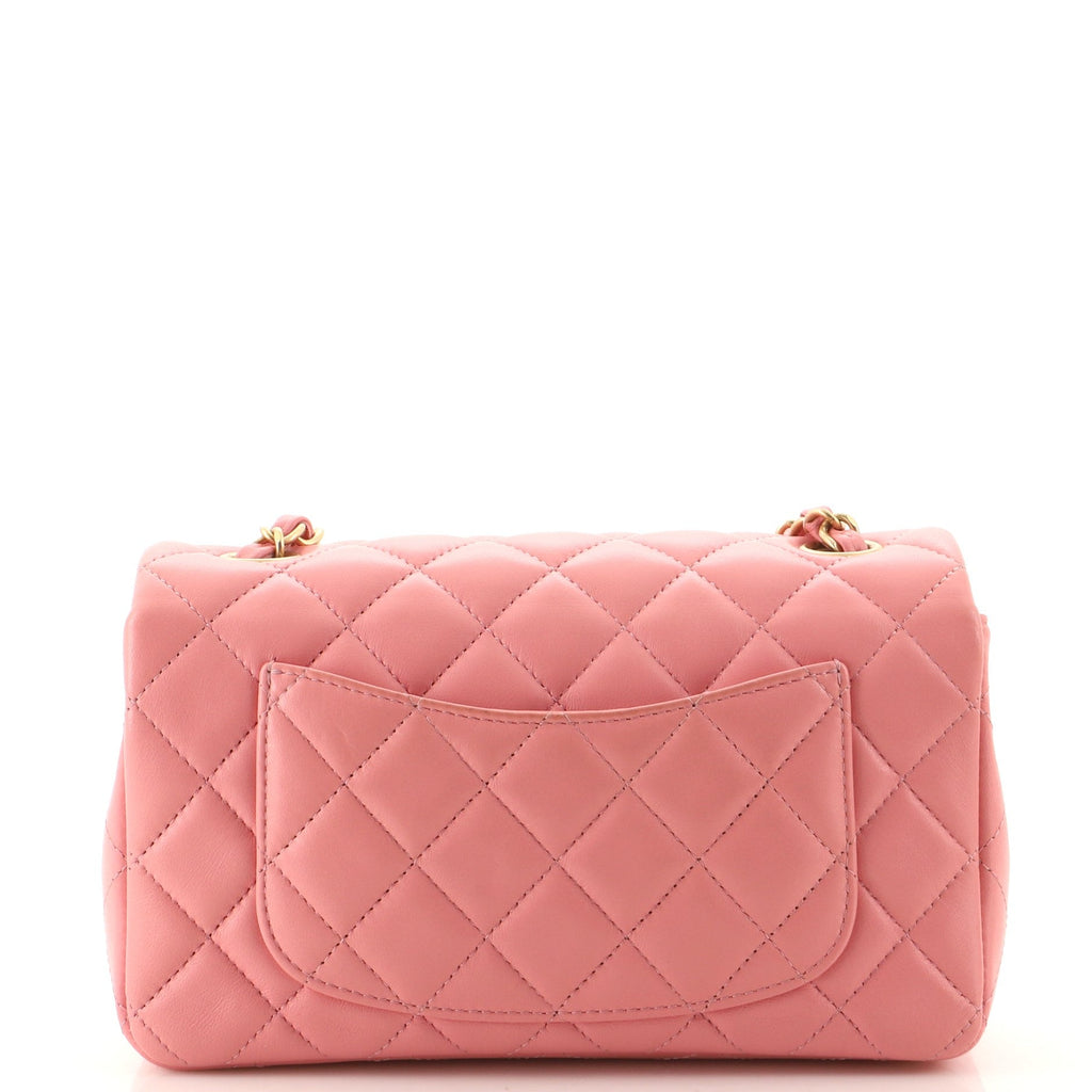 Classic Single Flap Bag Quilted Lambskin Mini