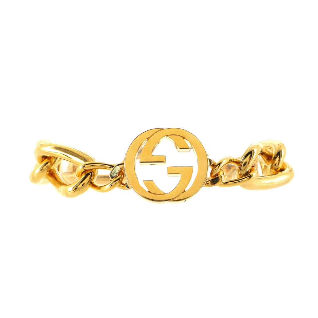 Interlocking G Choker Necklace Metal