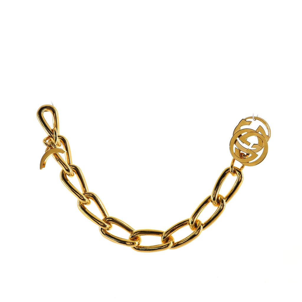 Interlocking G Choker Necklace Metal