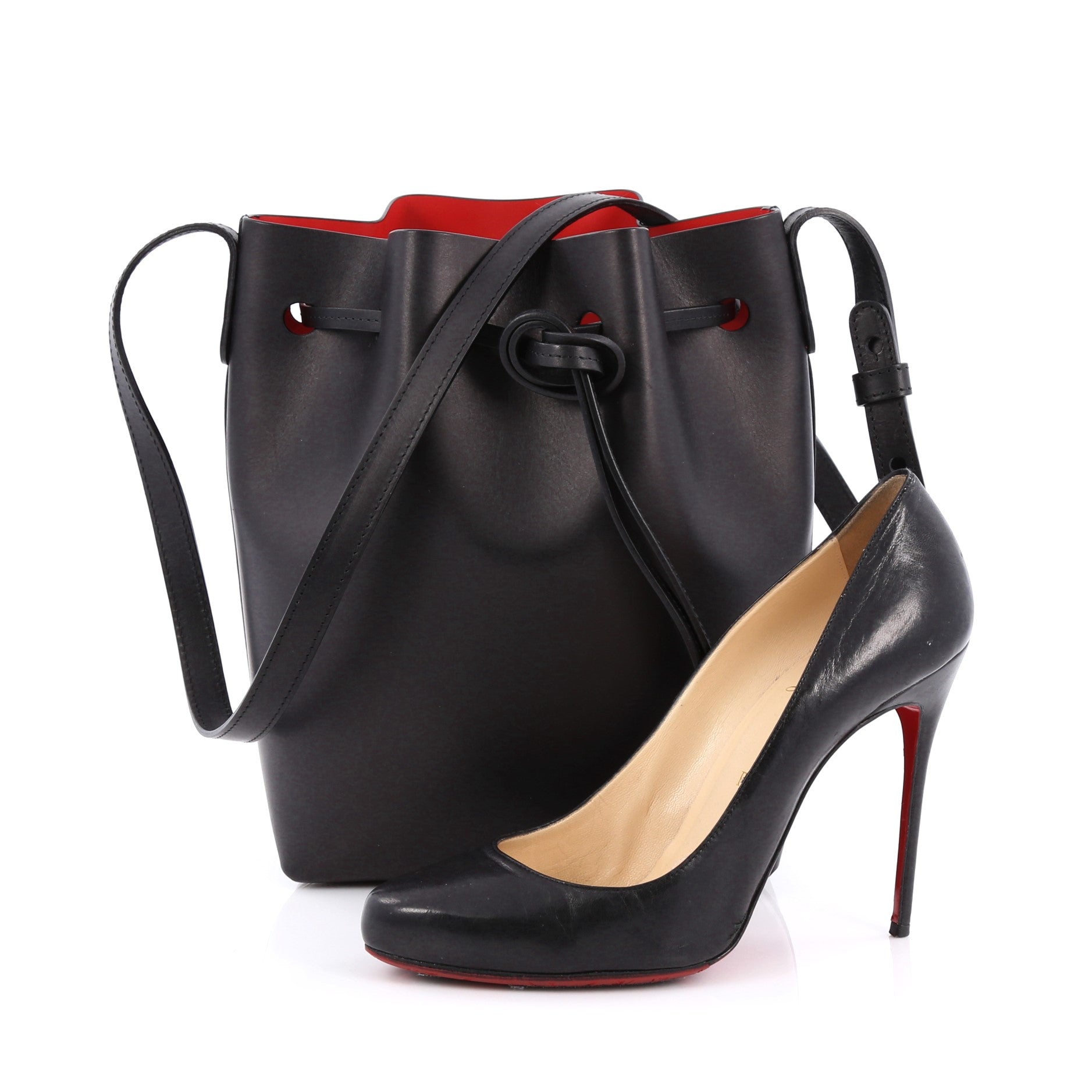 Bucket Bag Leather Mini