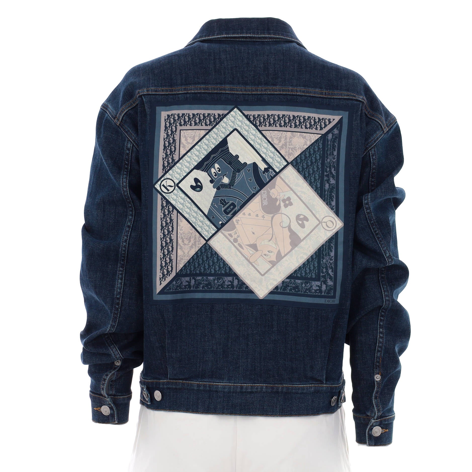 Men's Kenny Scharf MKII Jacket Printed Denim