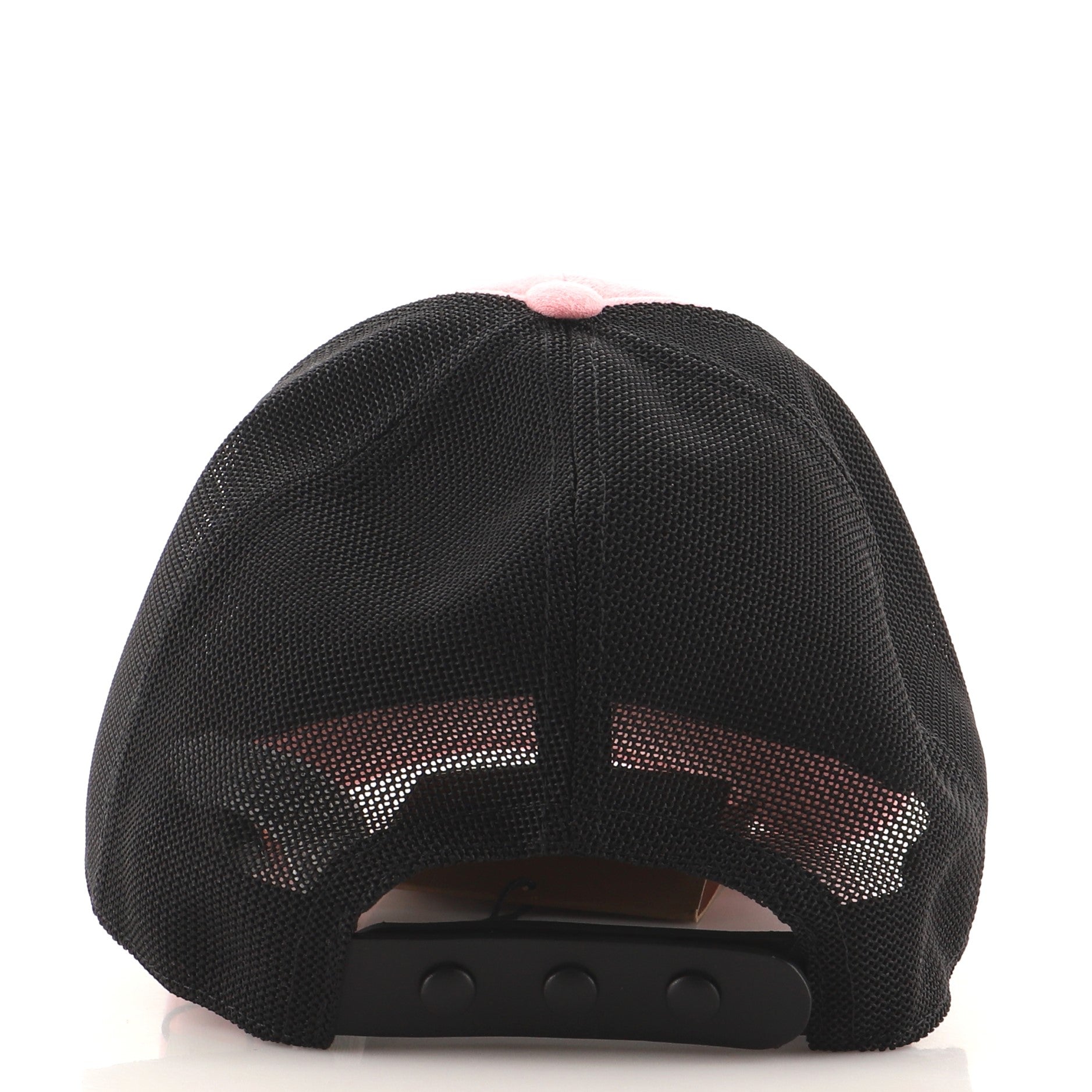 Logo Patch Baseball Cap Wool and Mesh XXL