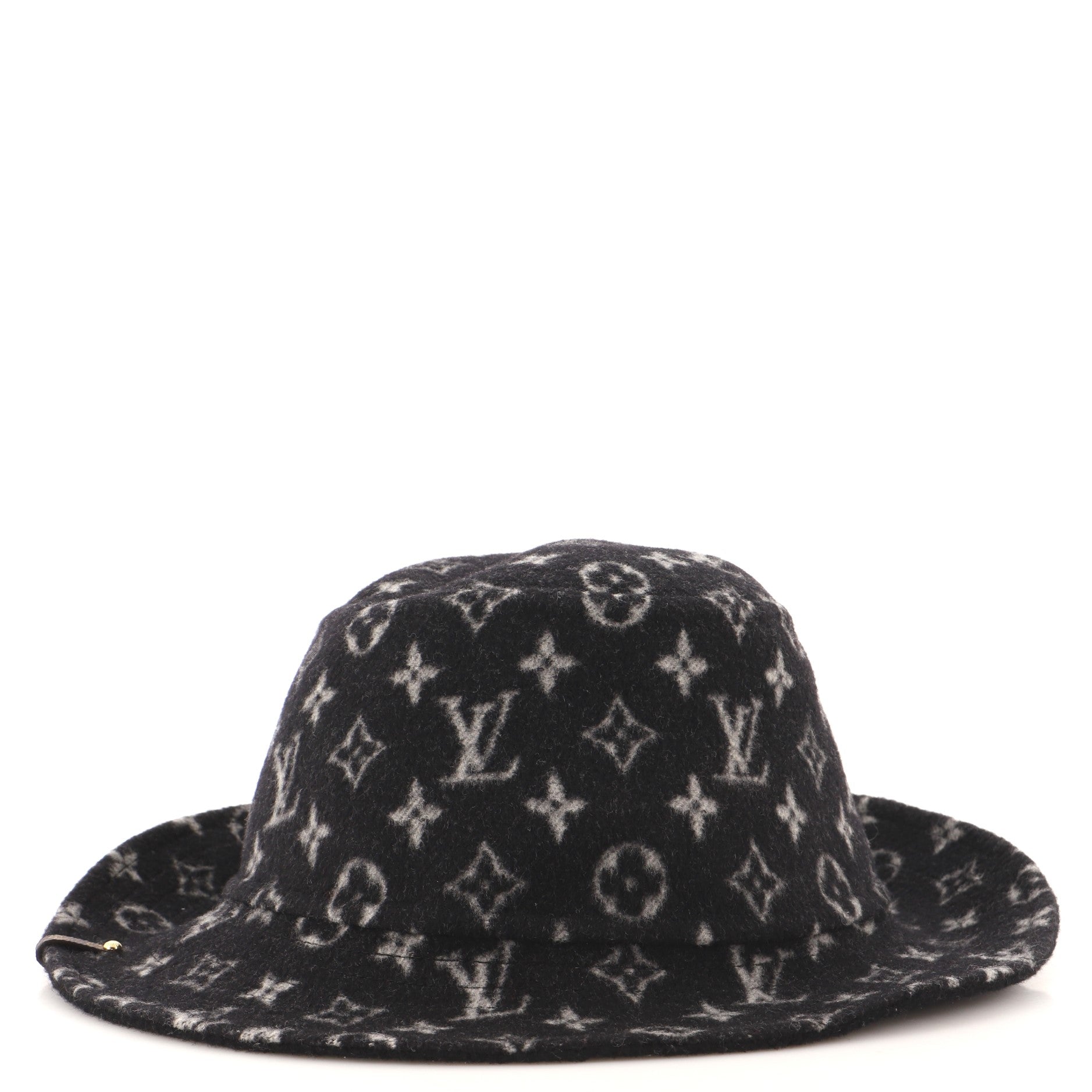 Carry On Reversible Bob Hat Monogram Wool XXL