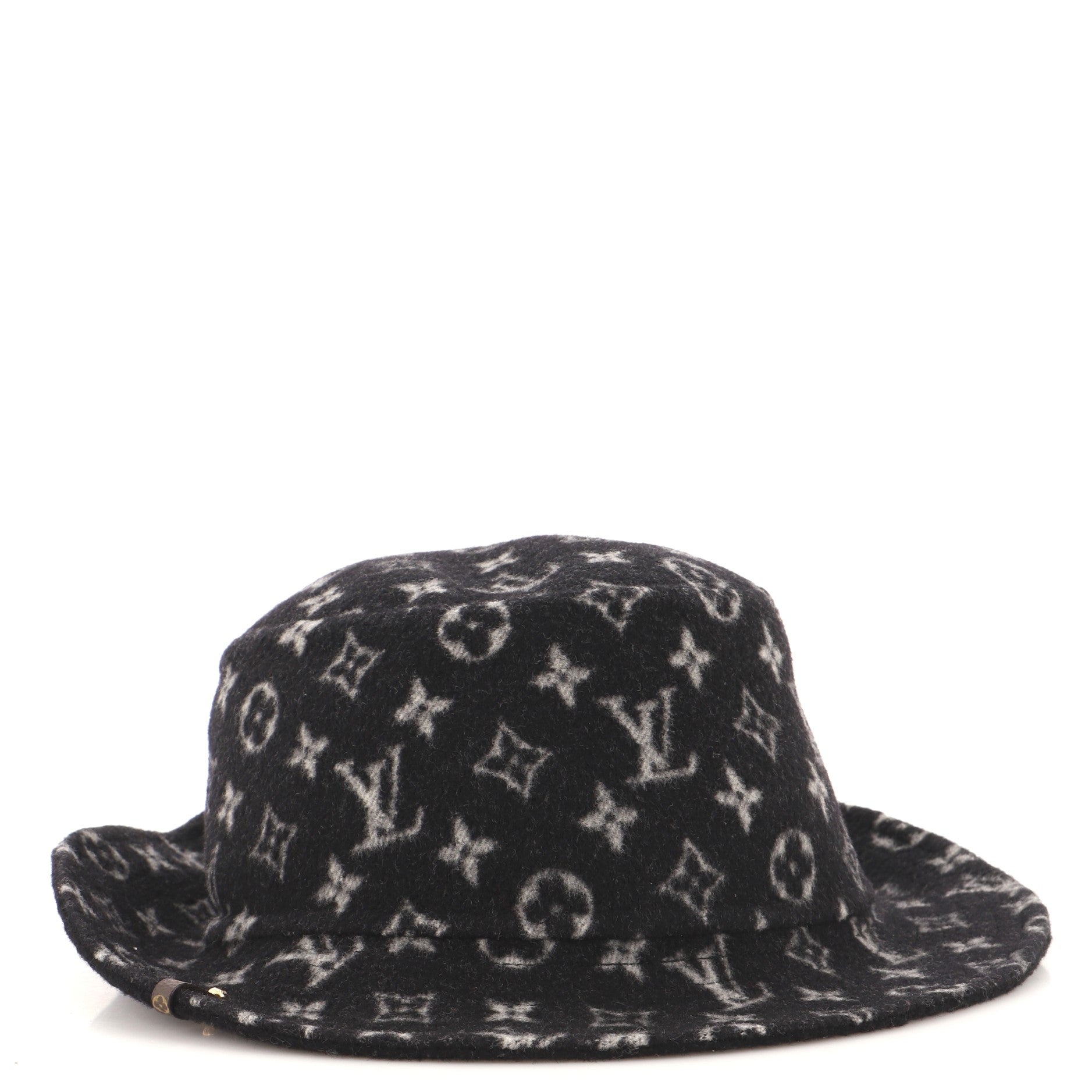 Carry On Reversible Bob Hat Monogram Wool XXL