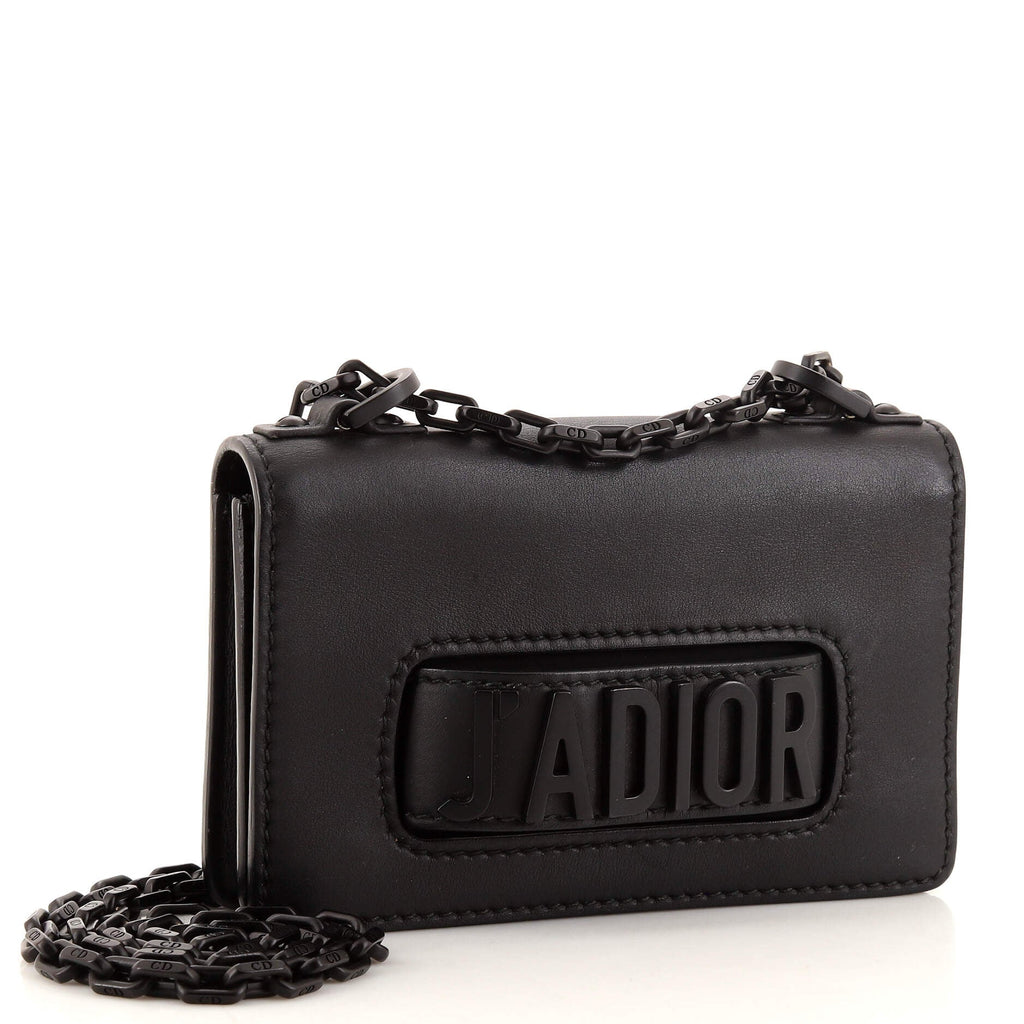 Ultra Matte J'Adior Flap Bag Matte Calfskin Mini