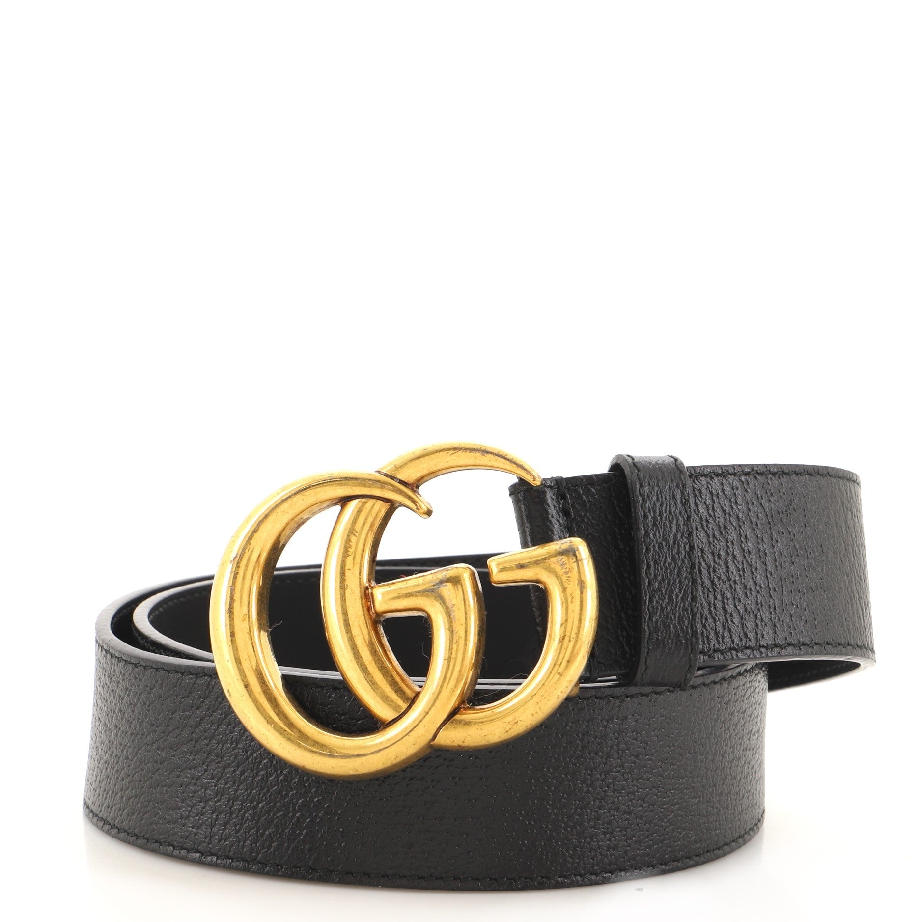 GG Marmont Belt Leather Wide 90