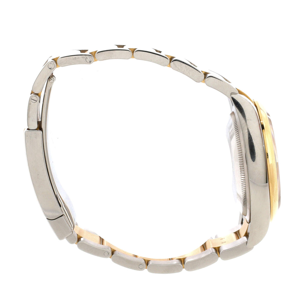 Oyster Perpetual Datejust Automatic Watch Stainless Steel and Yellow Gold with Diamond VI and IX Numerals 36