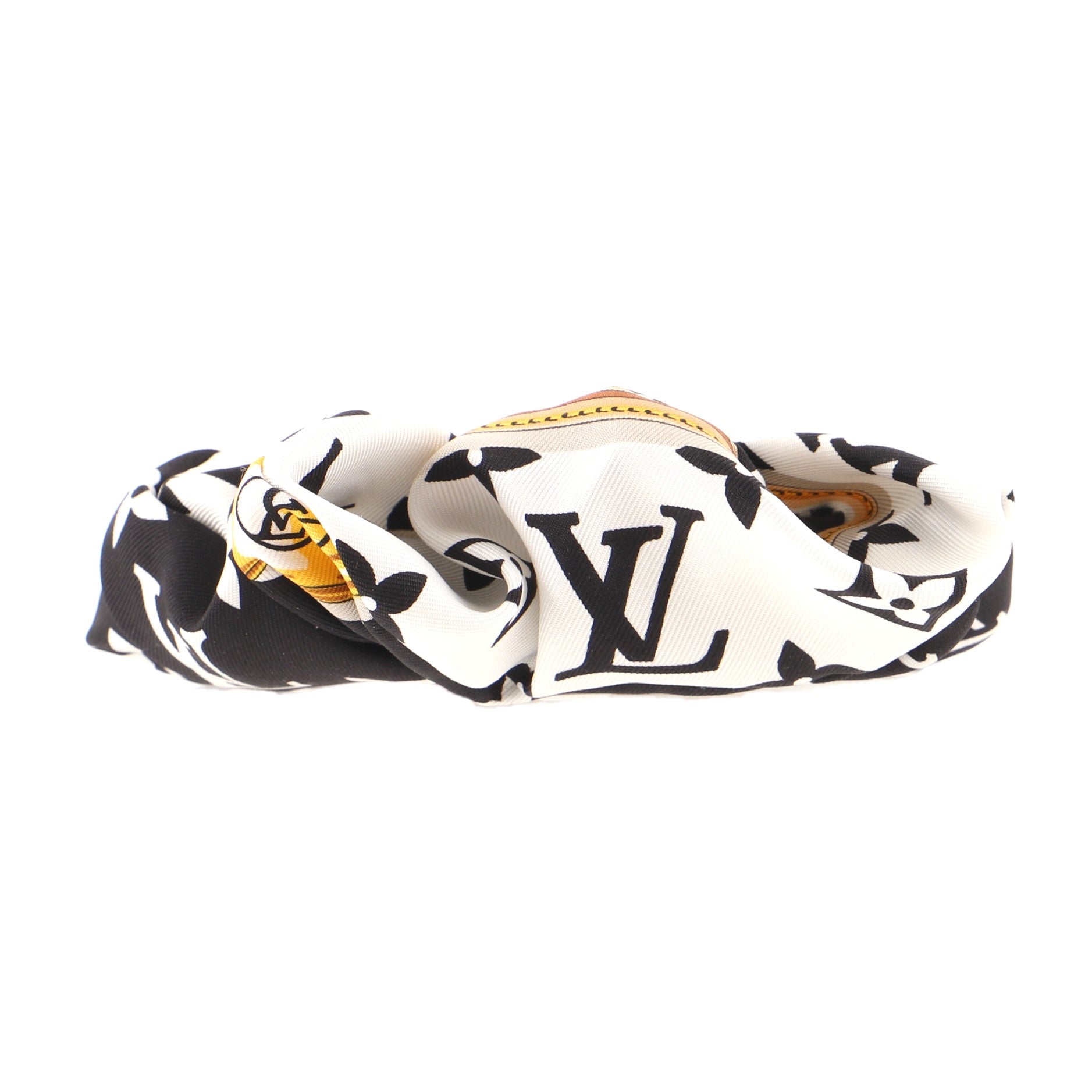 Chouchou Be Mindful Hair Scrunchie Printed Silk XS