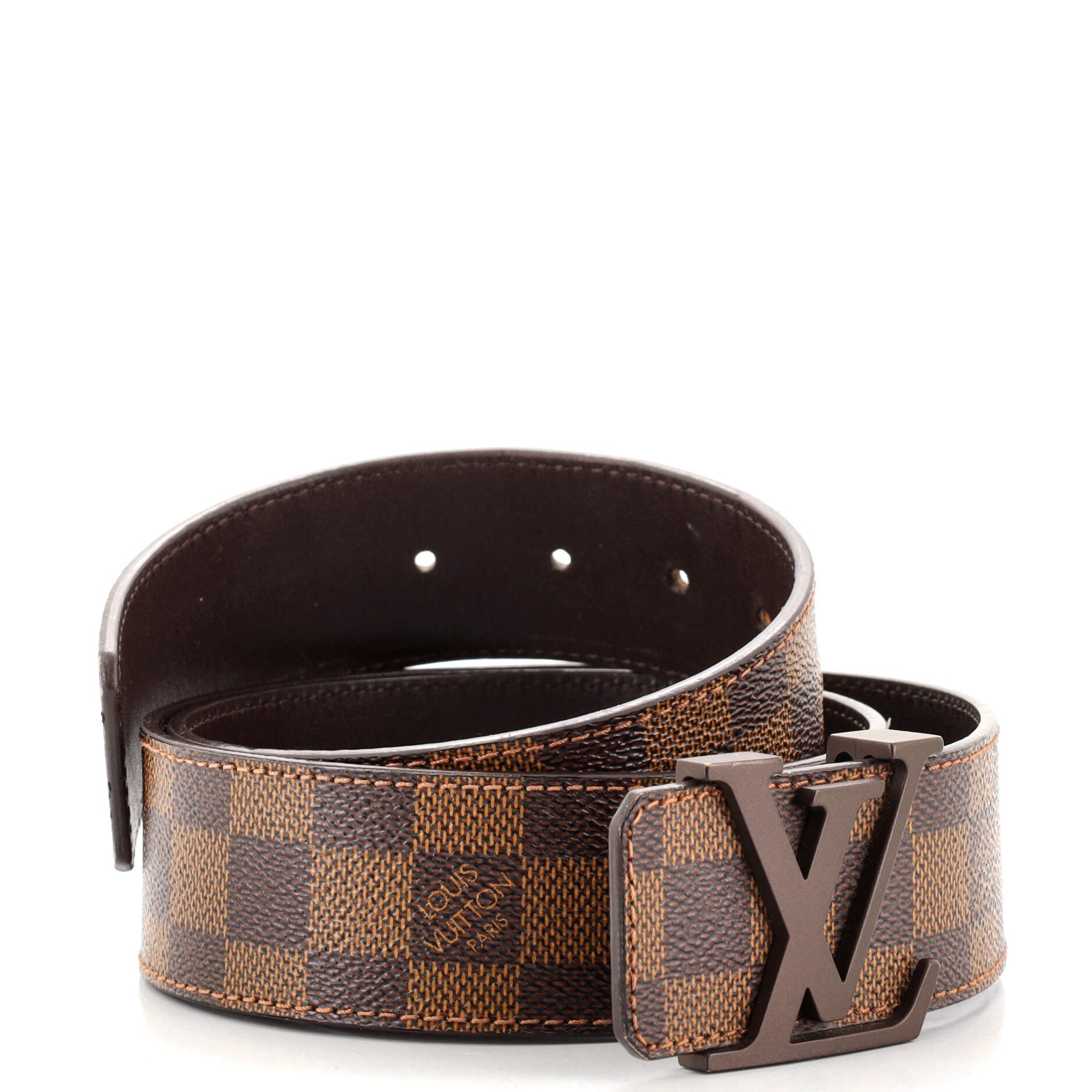 LV Initiales Belt Damier Graphite Wide 90