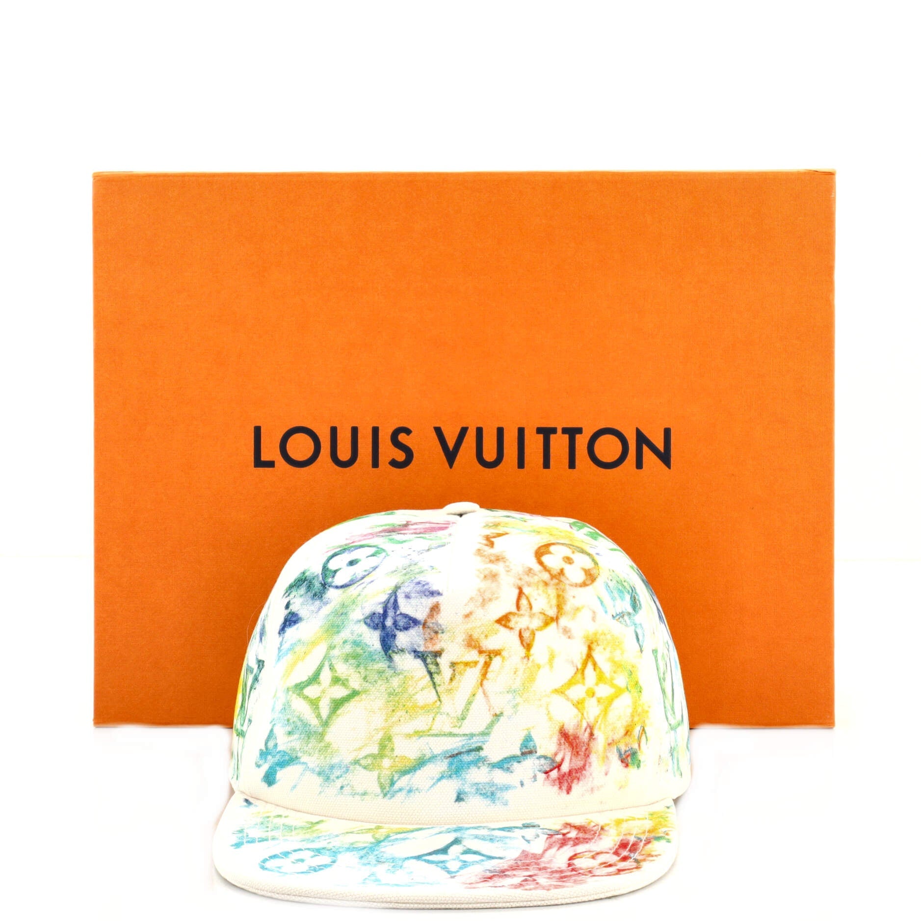 Baseball Cap Limited Edition Monogram Pastel Multicolor Cotton XXL