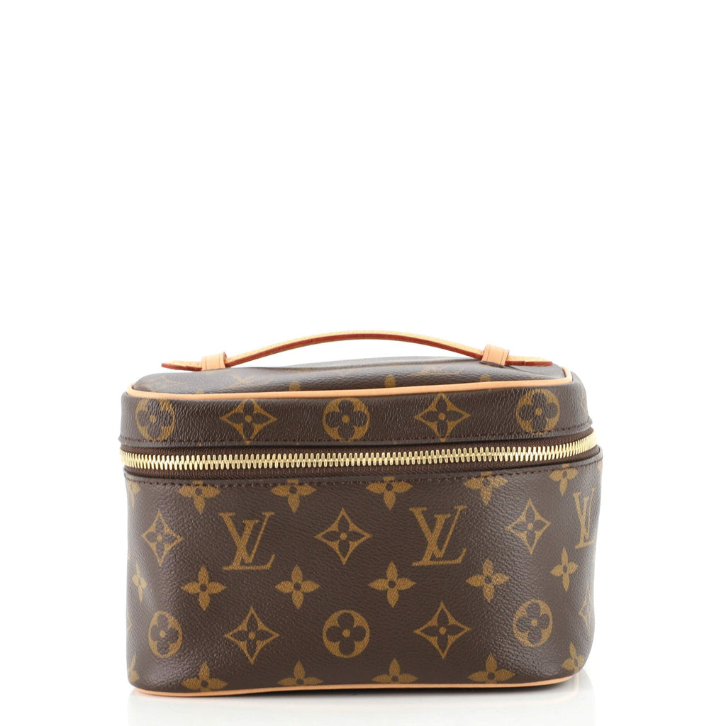 Nice Vanity Case Monogram Canvas Mini