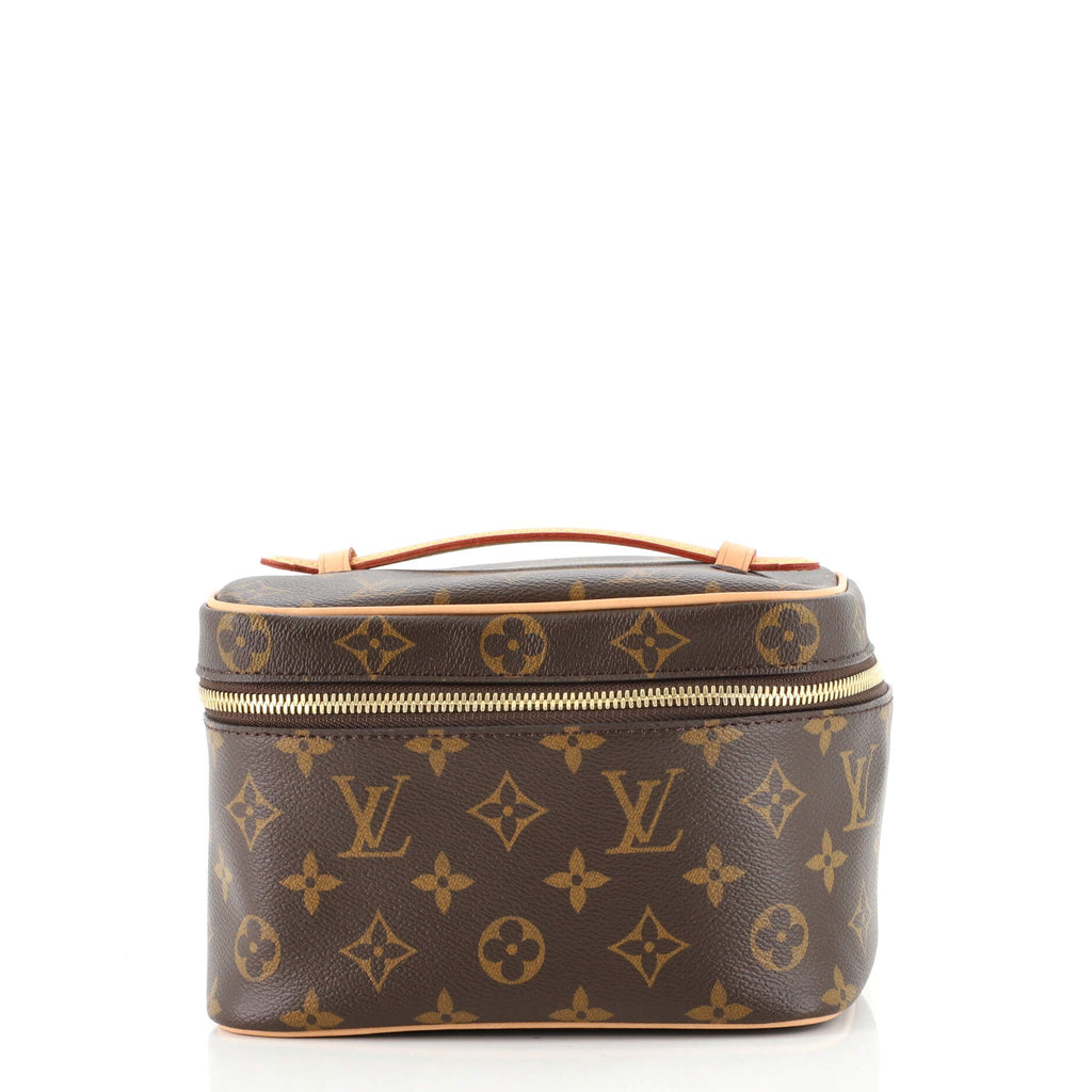 Nice Vanity Case Monogram Canvas Mini