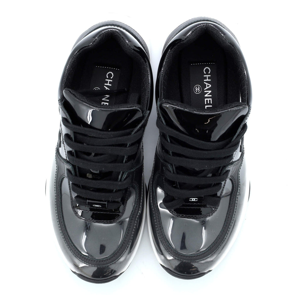 Women's CC Low-Top Sneakers Patent and PVC
