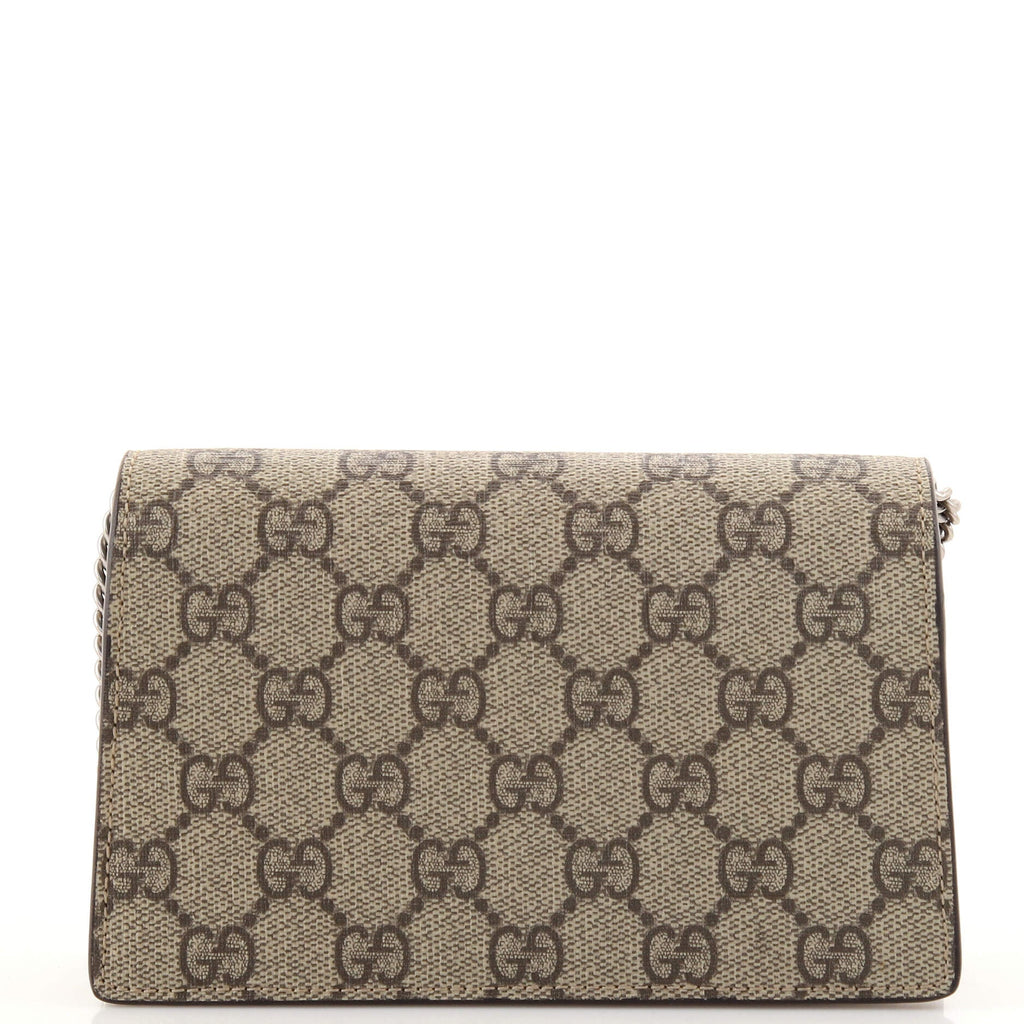 Dionysus Bag GG Coated Canvas Super Mini
