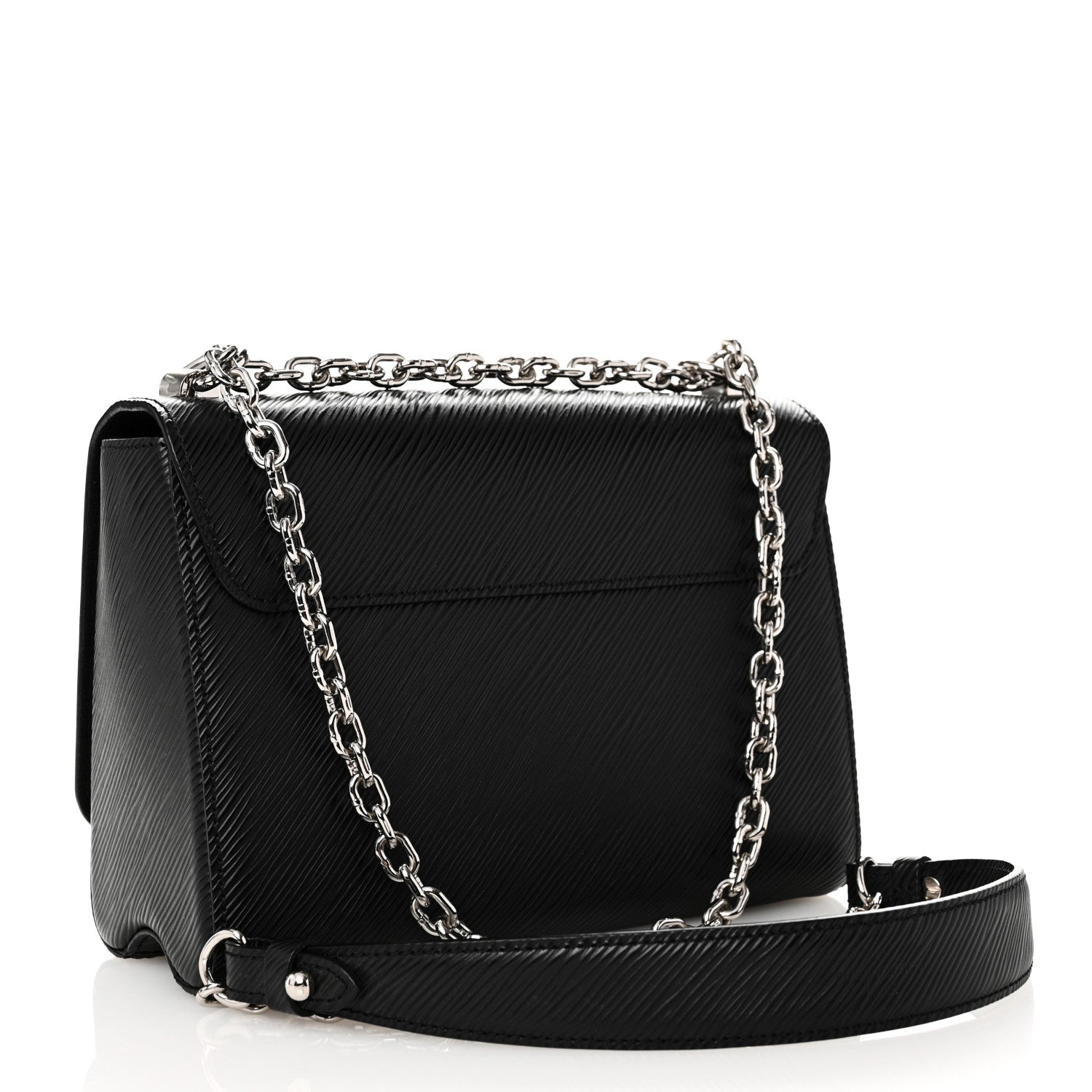Epi Twist Shoulder Bag MM Black