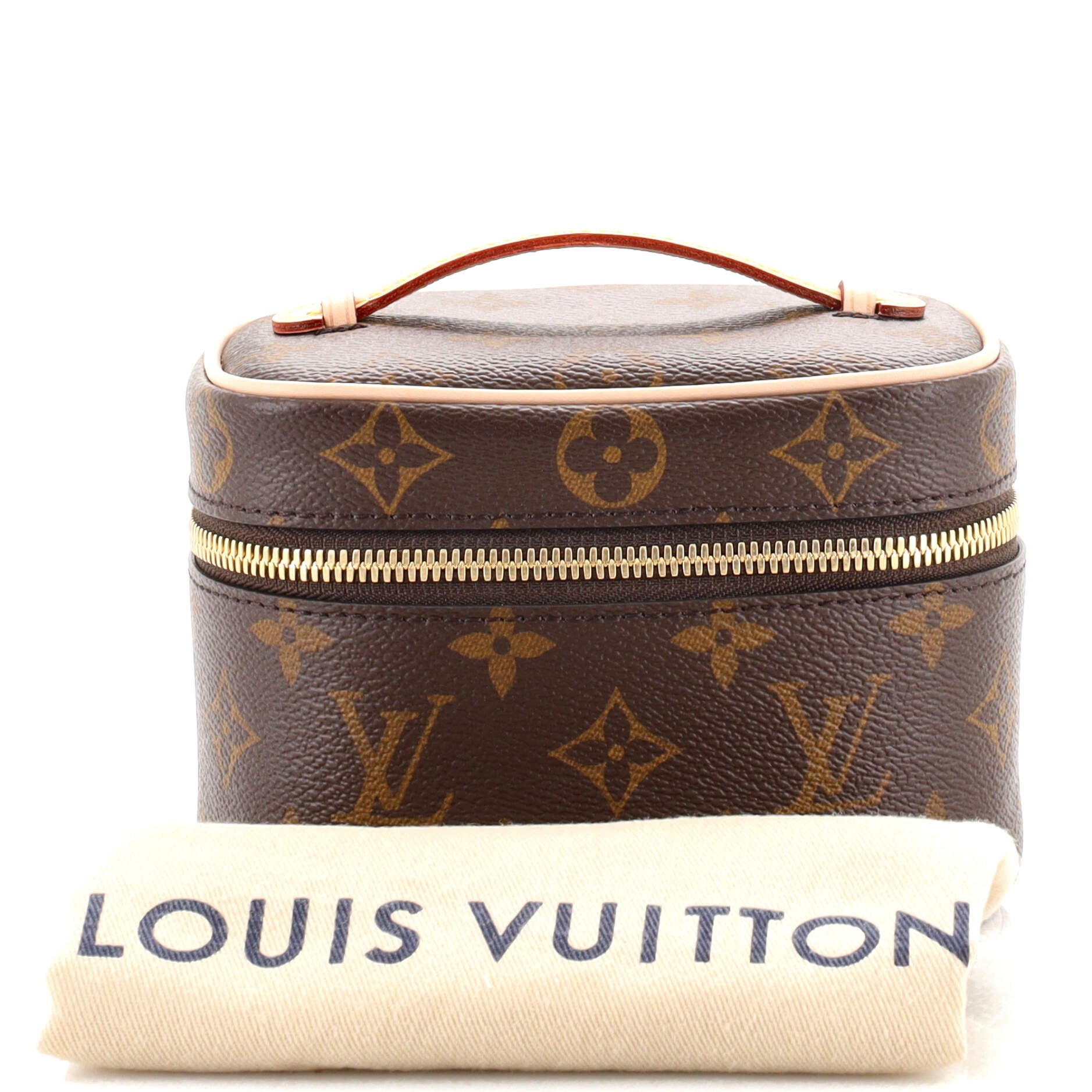 Nice Vanity Case Monogram Canvas Nano