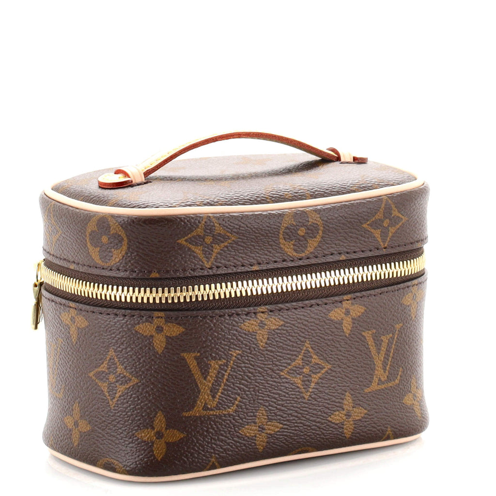 Nice Vanity Case Monogram Canvas Nano