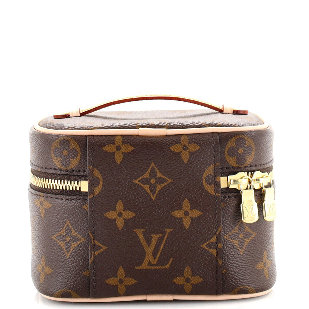 Nice Vanity Case Monogram Canvas Nano