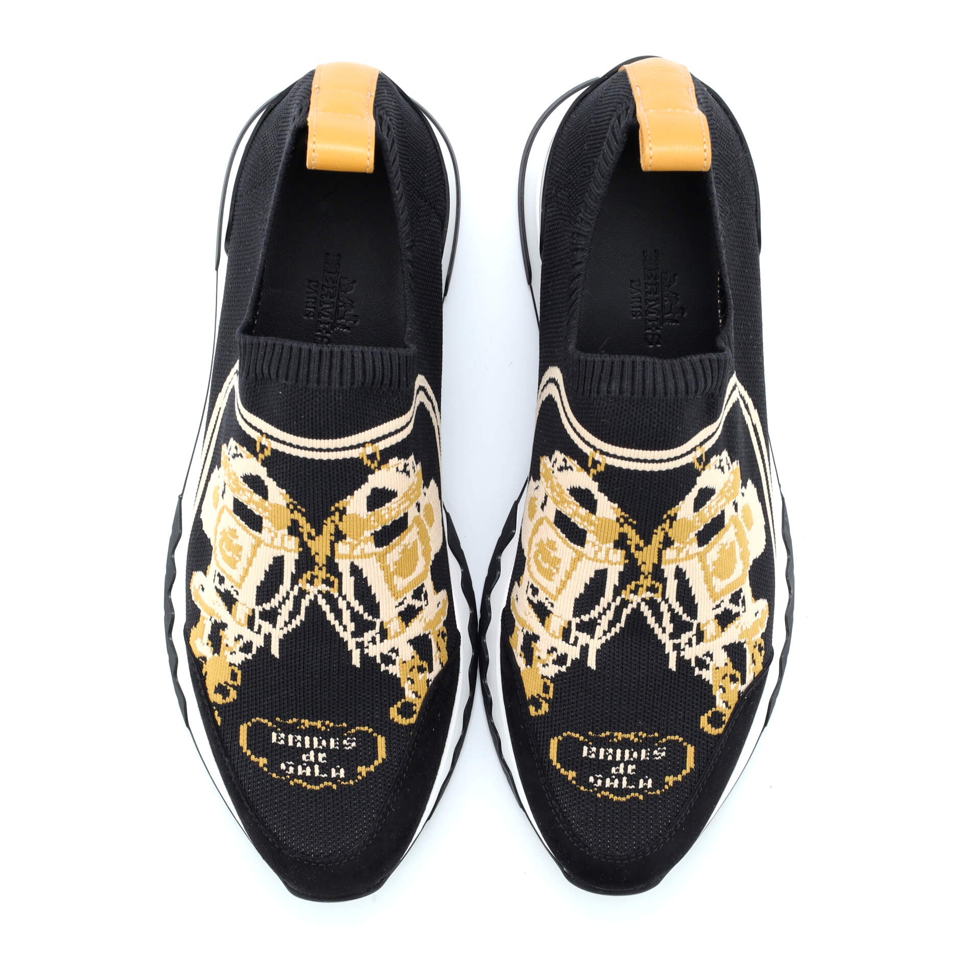 Women's Bow Sneakers Knit Fabric