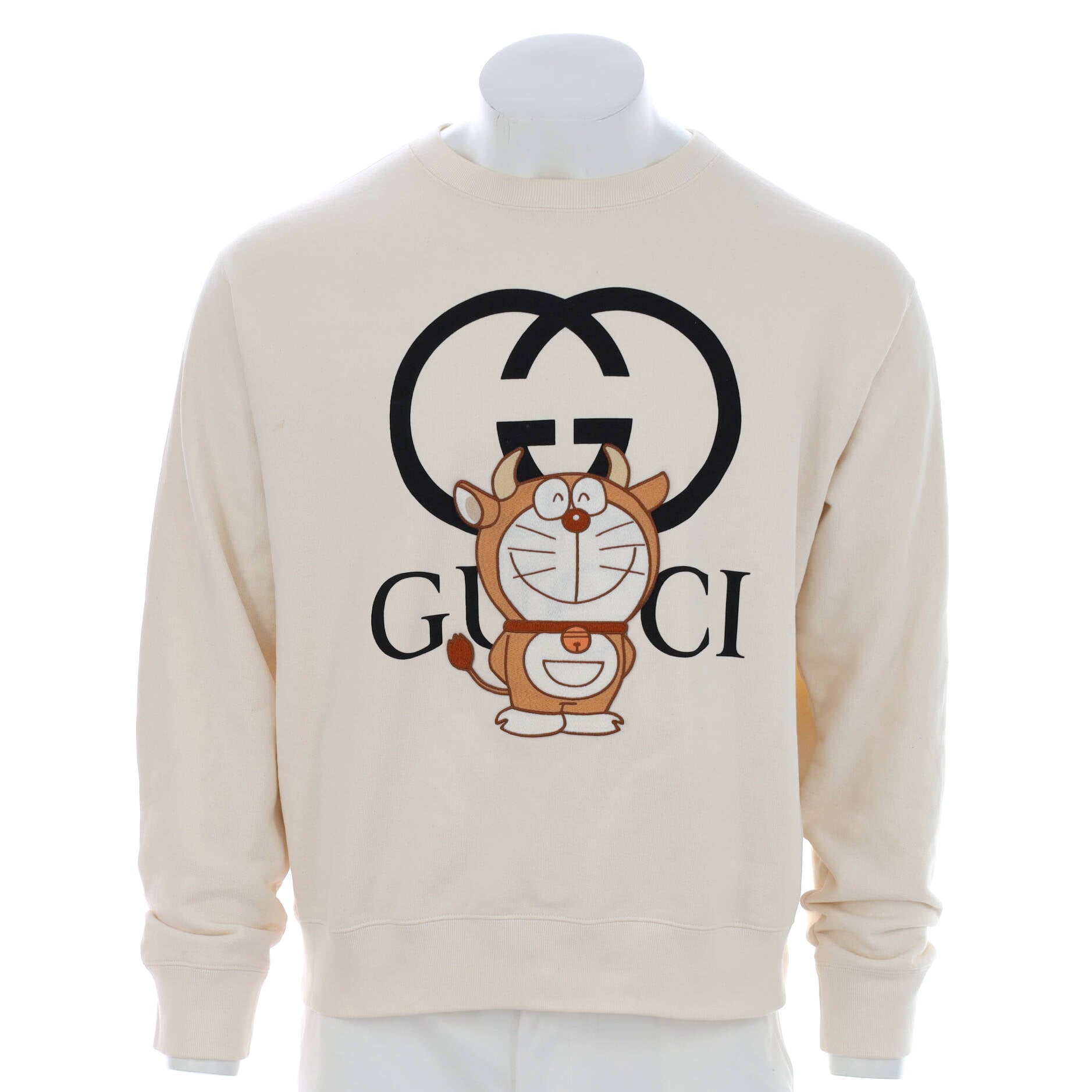 Men's Doraemon Crewneck Sweatshirt Cotton