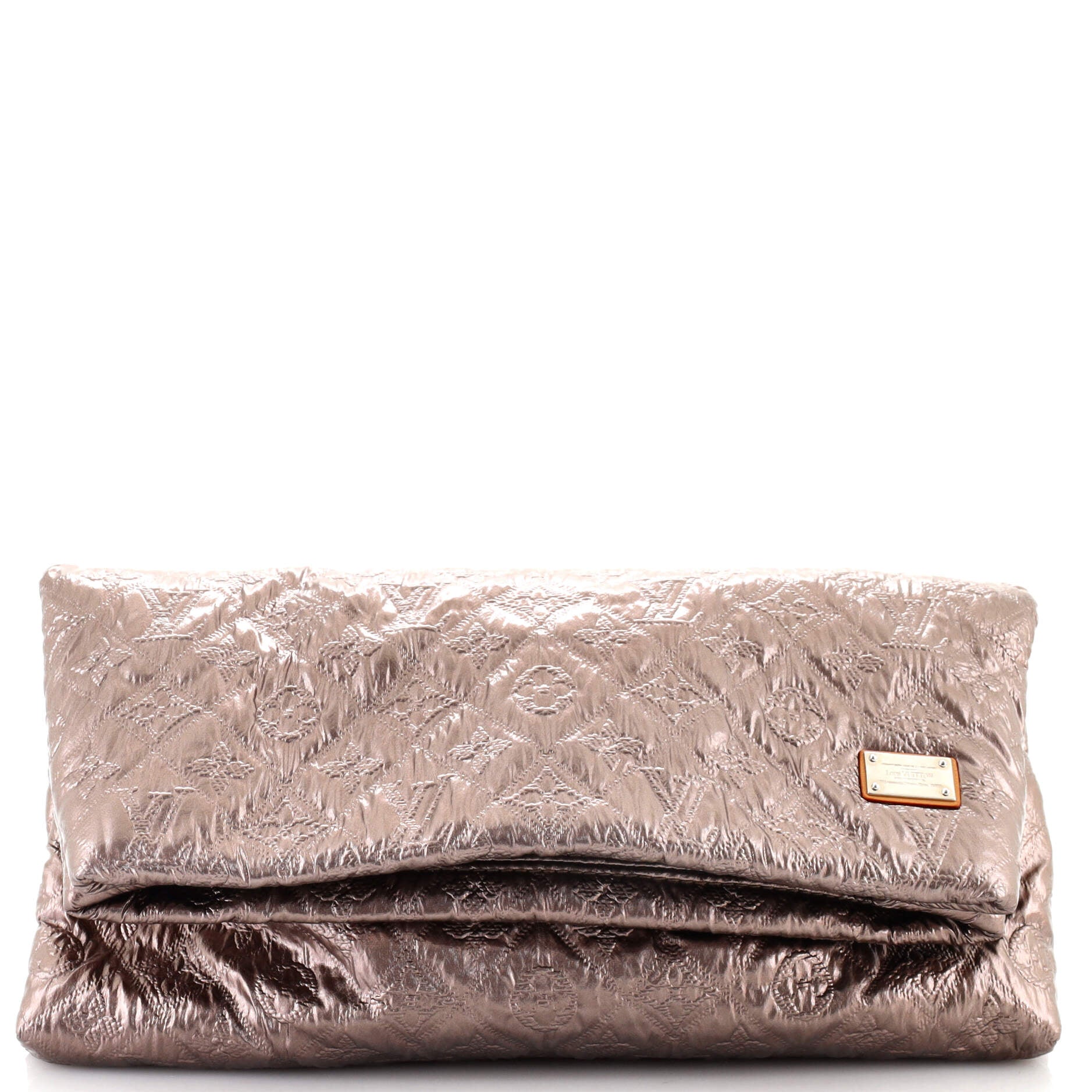 Limelight Clutch Metallic Jacquard Textile PM