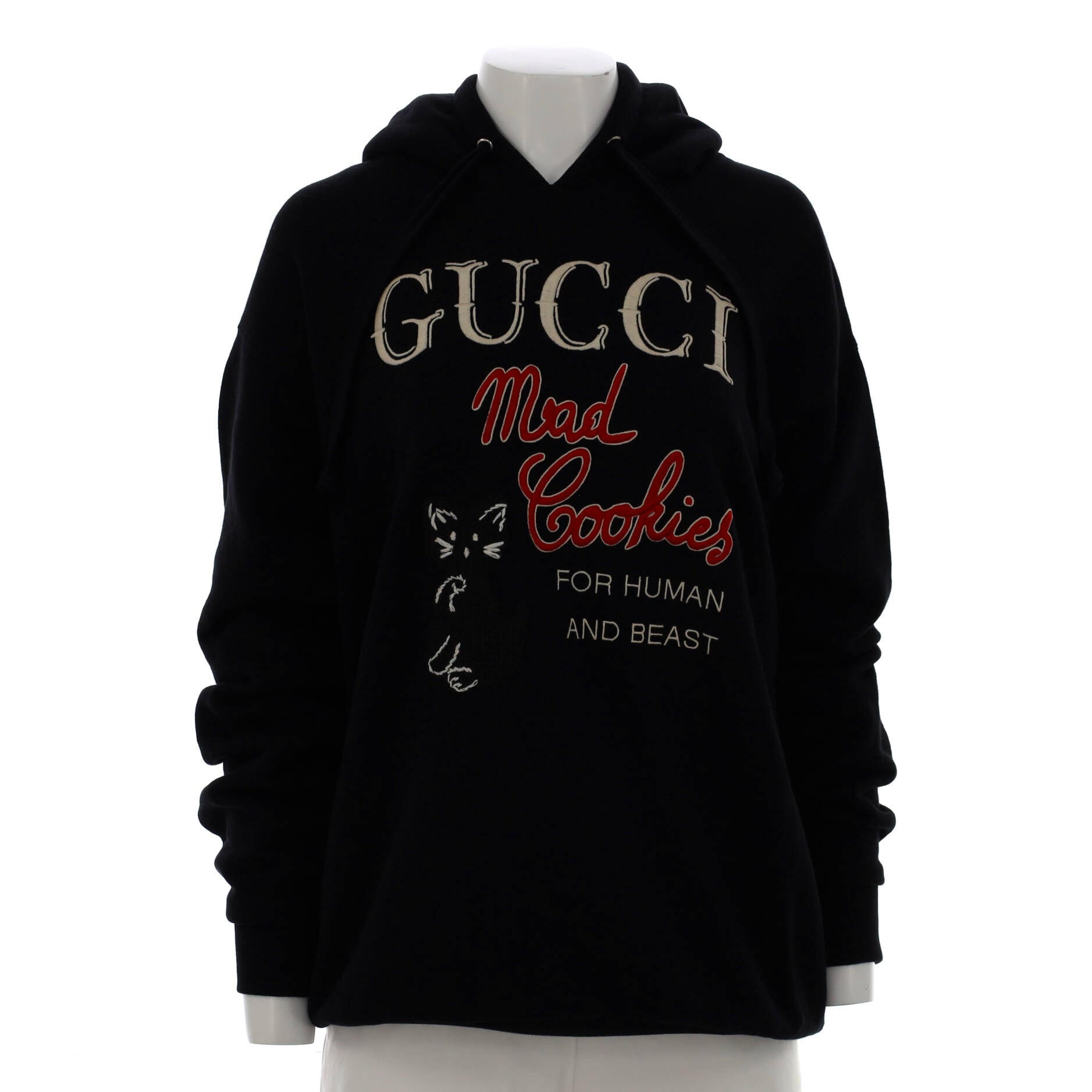 Women's Mad Cookies Hooded Sweatshirt Embroidered Cotton