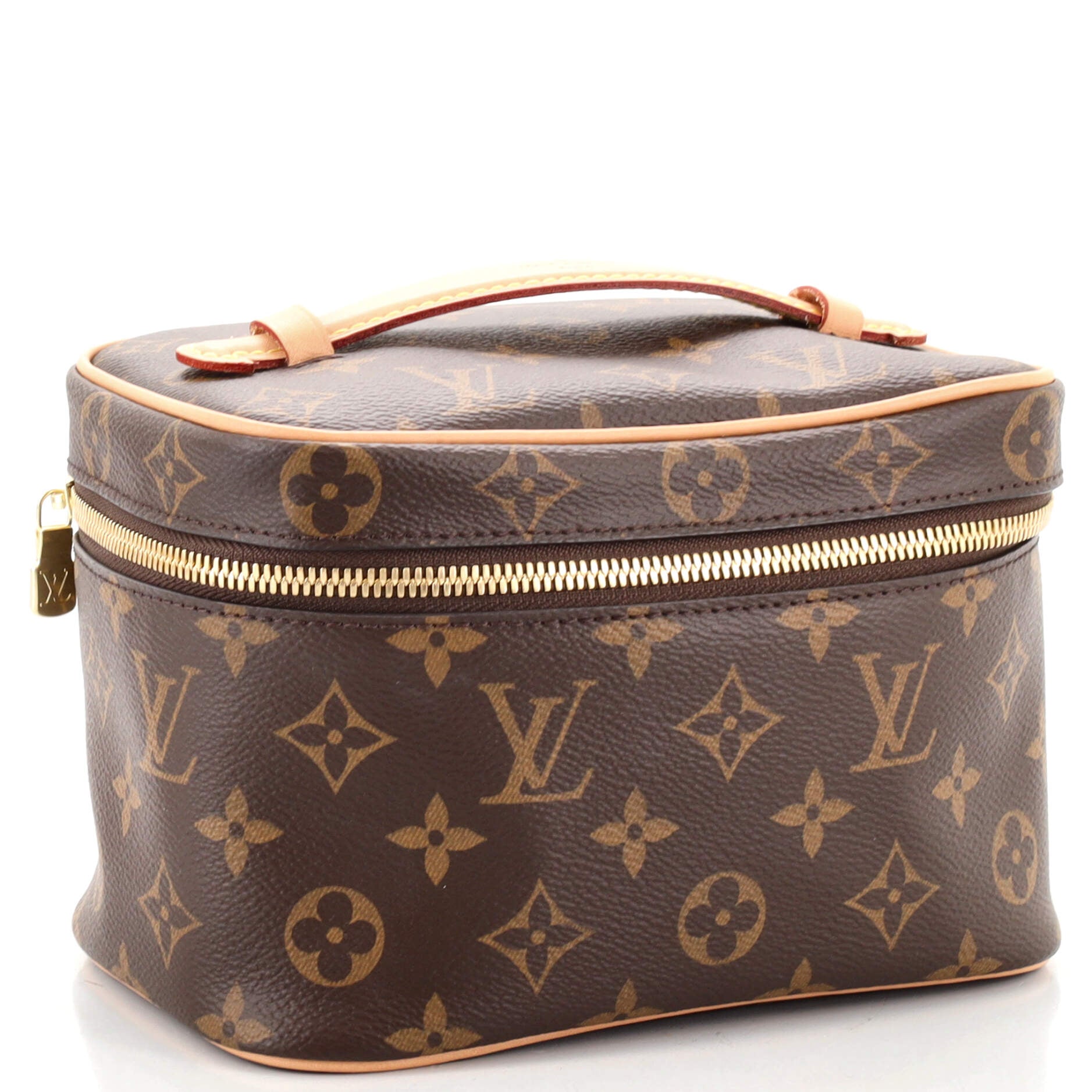Nice Vanity Case Monogram Canvas Mini