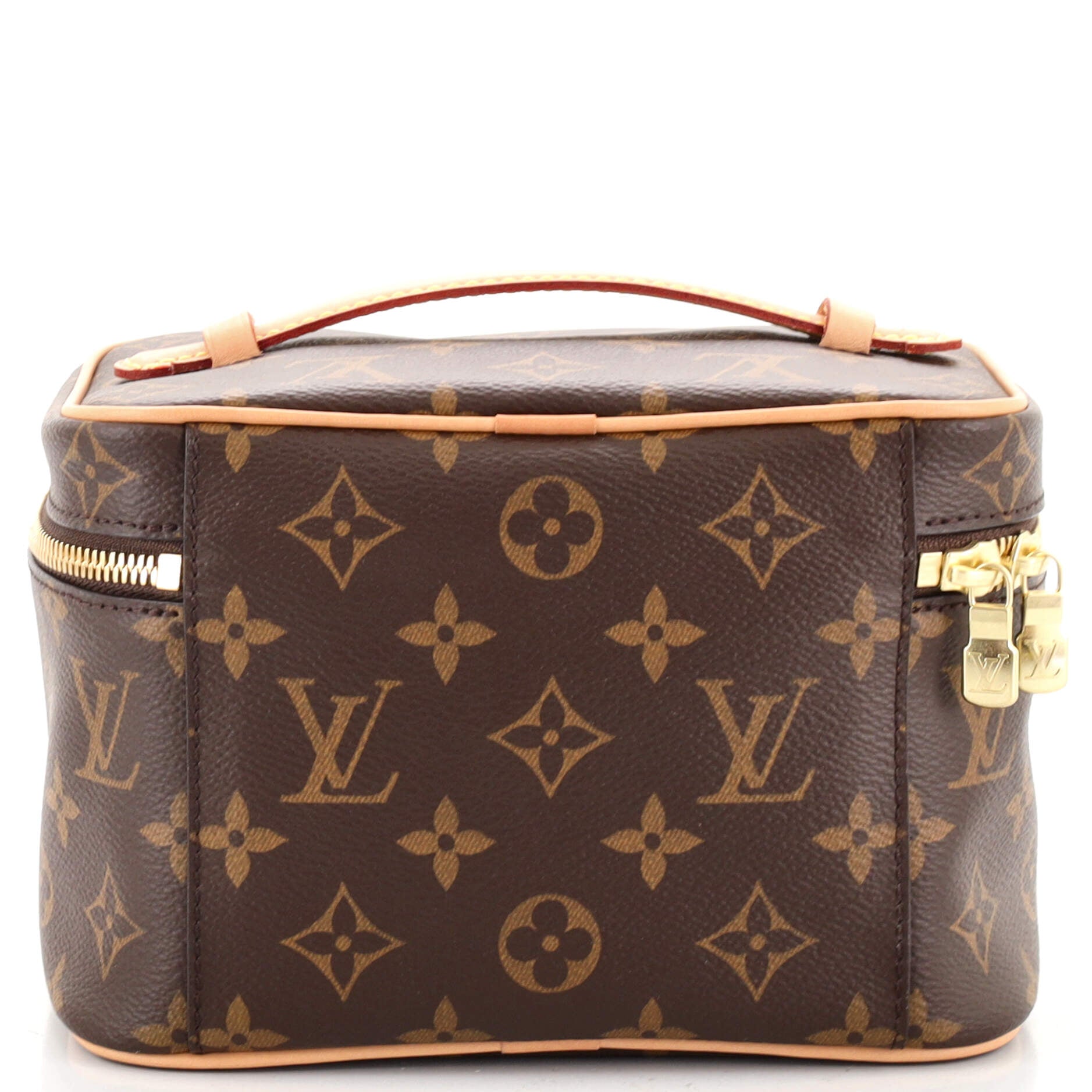 Nice Vanity Case Monogram Canvas Mini