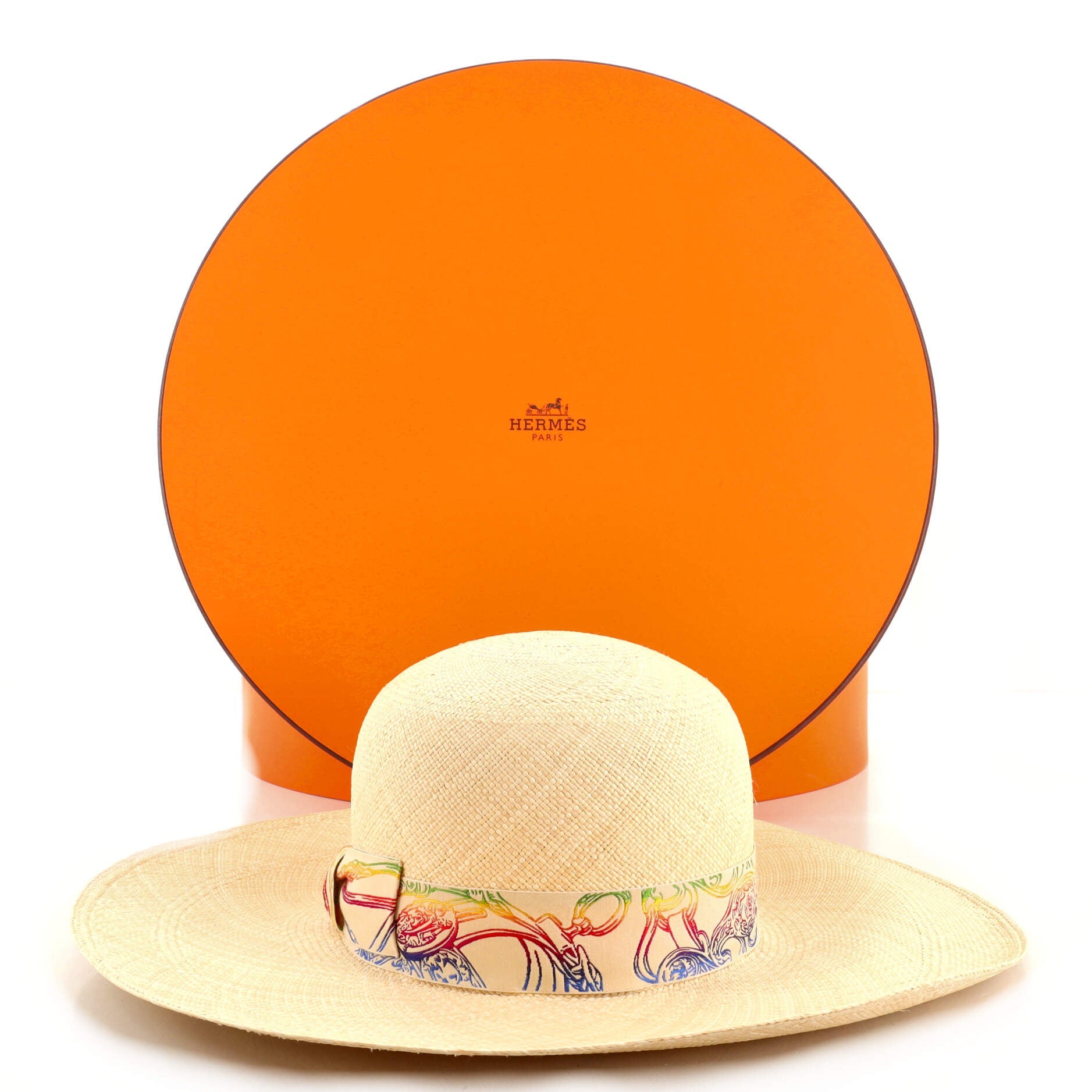 Trinidad Brides de Gala Wide Brim Hat Woven Straw XXL