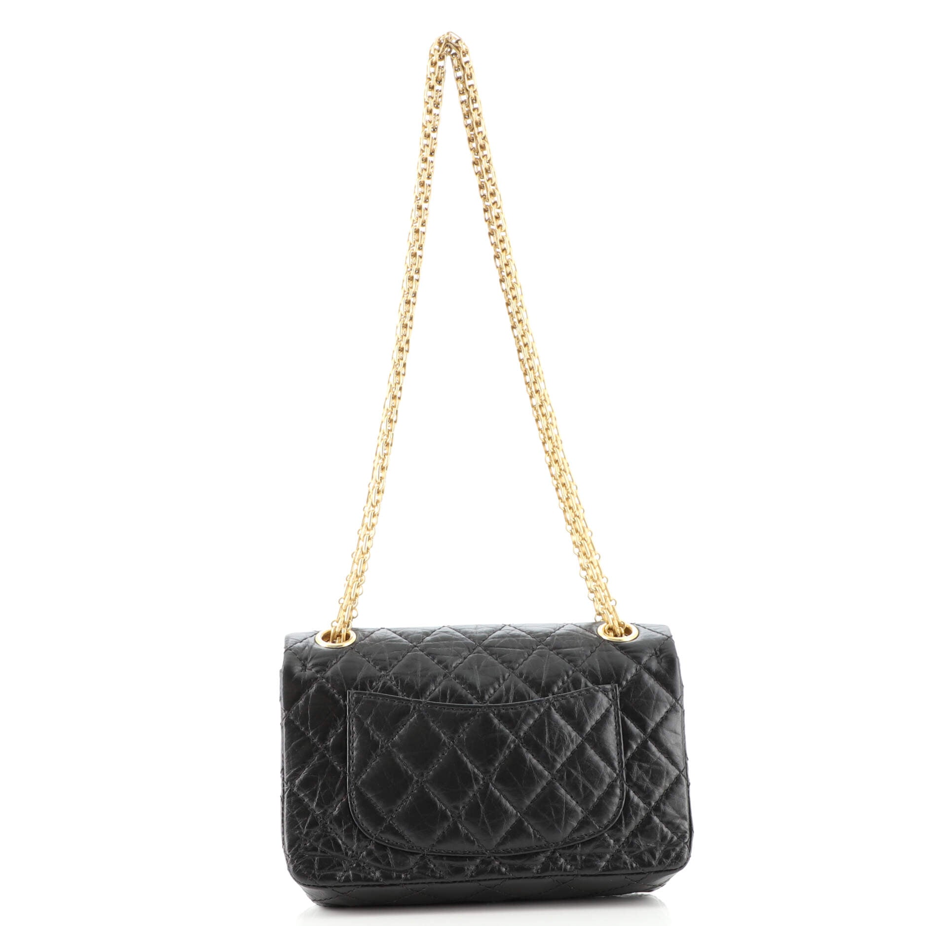 Reissue 2.55 Flap Bag Quilted Aged Calfskin Mini