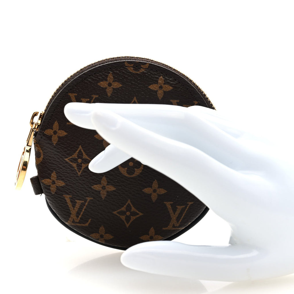 Mini Monogram Trio Pouch Round Coin Purse
