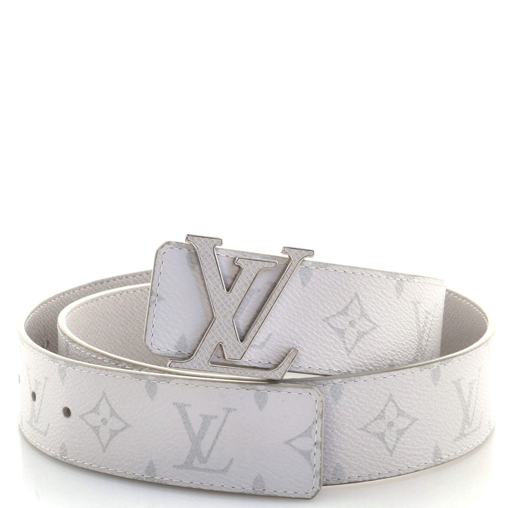 LV Initiales Reversible Belt Reverse Monogram Eclipse Canvas Wide 95