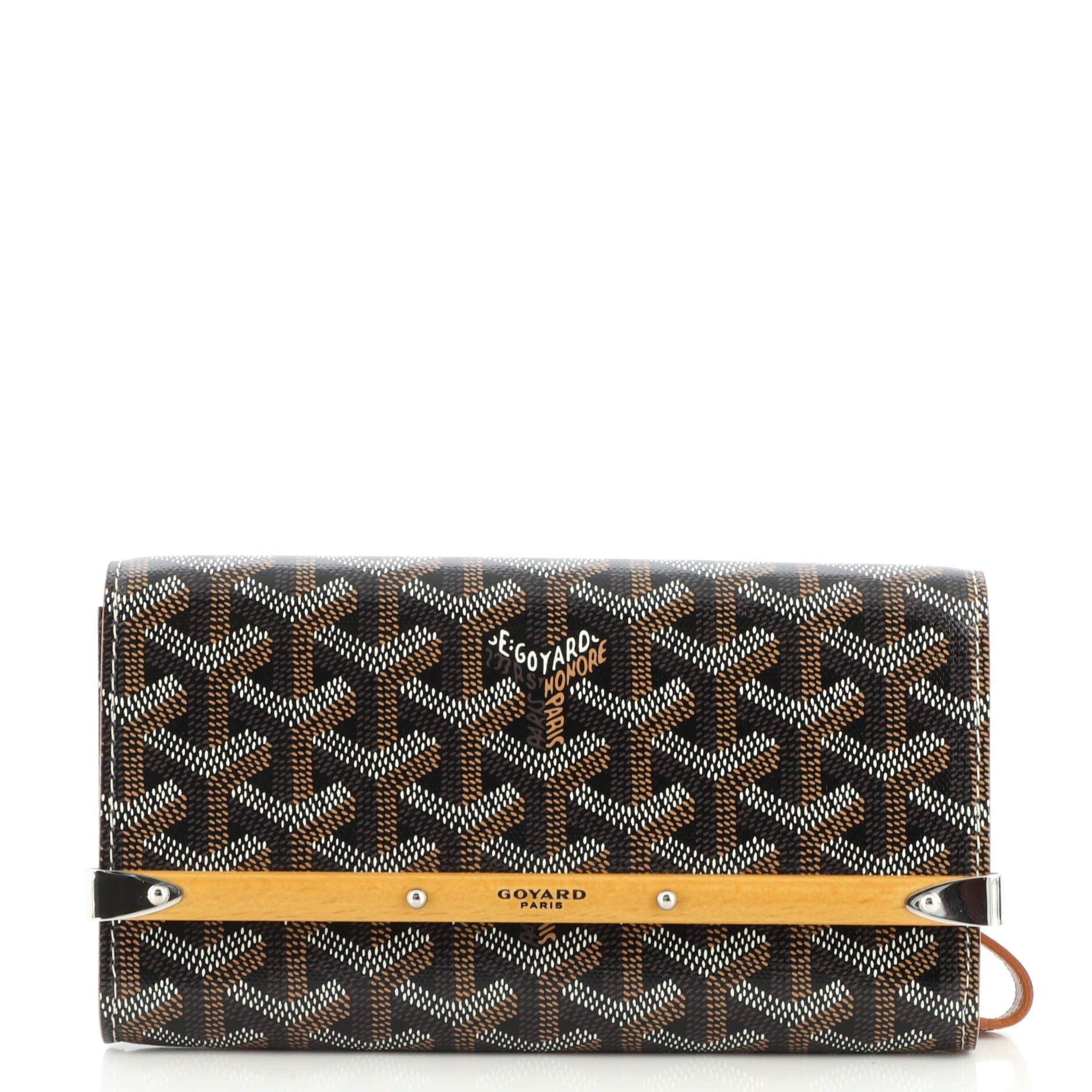 Monte Carlo Clutch Coated Canvas Mini