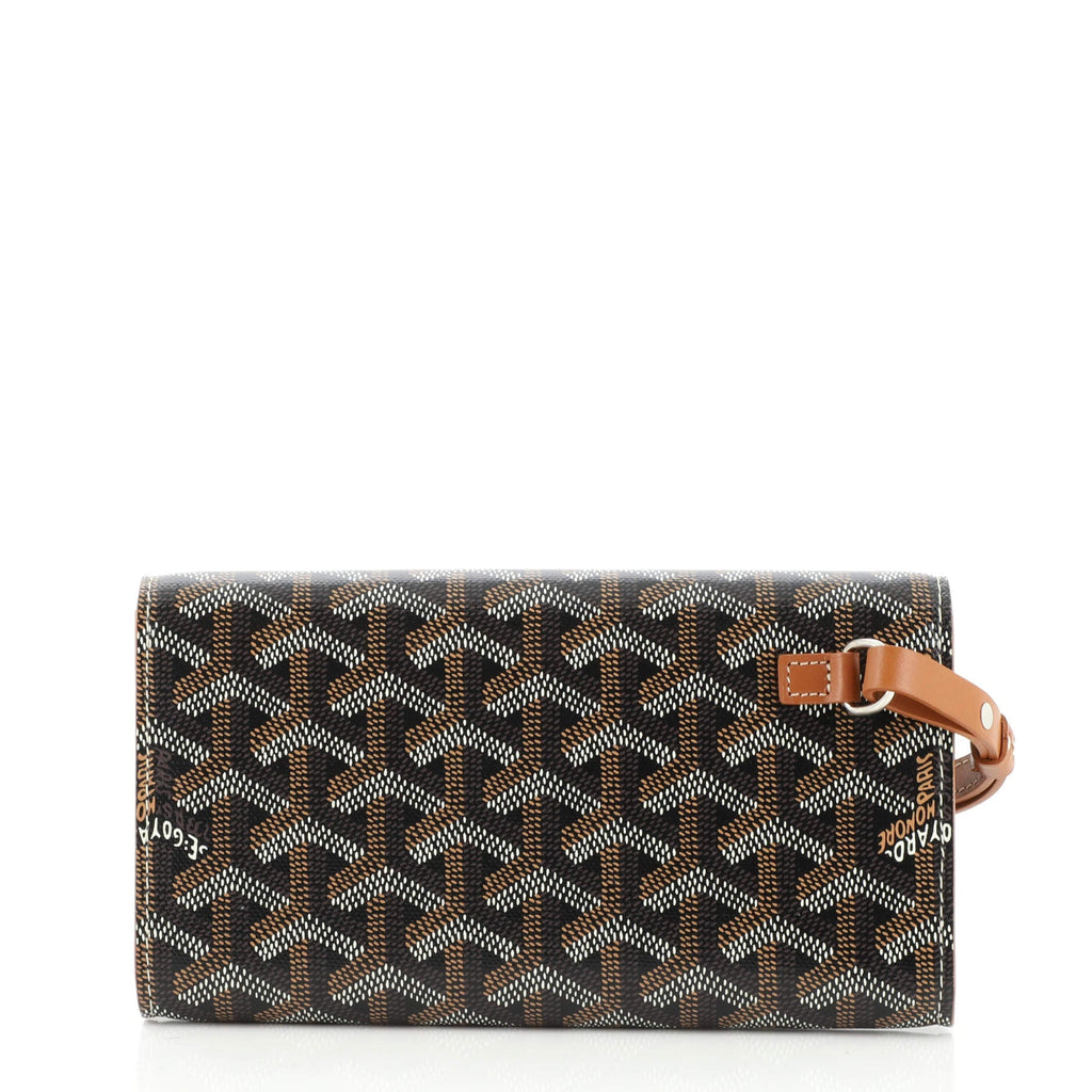 Monte Carlo Clutch Coated Canvas Mini