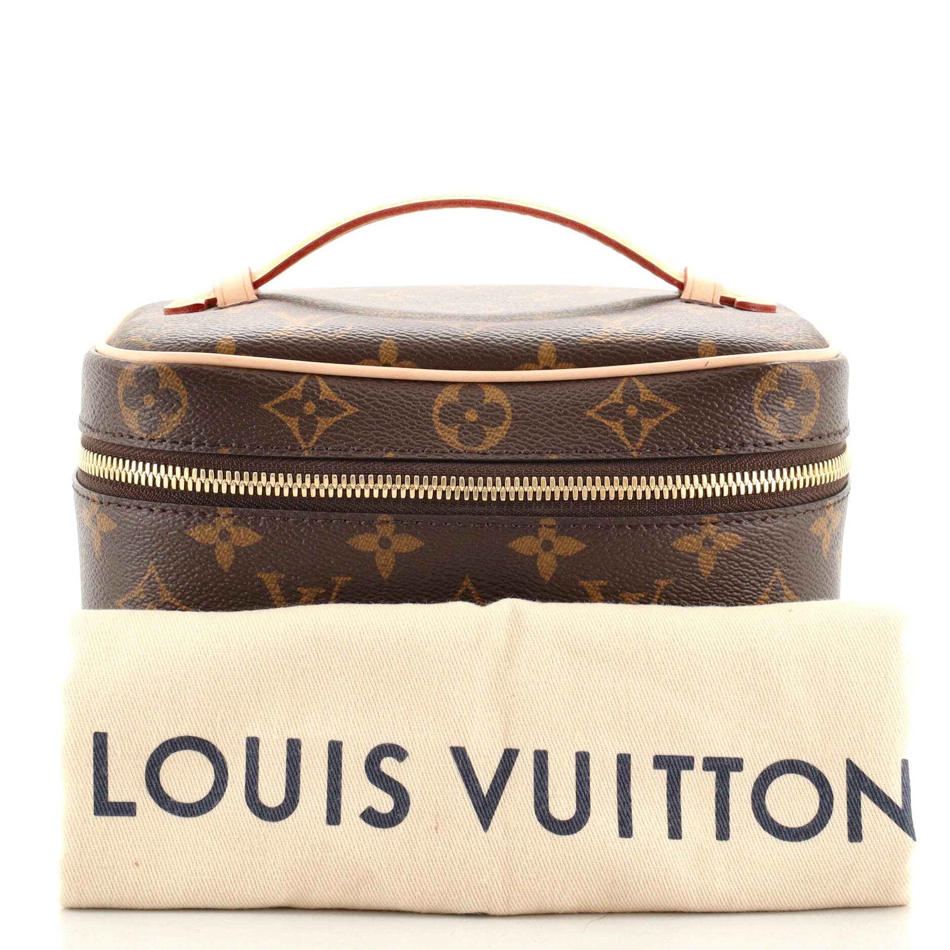 Nice Vanity Case Monogram Canvas Mini