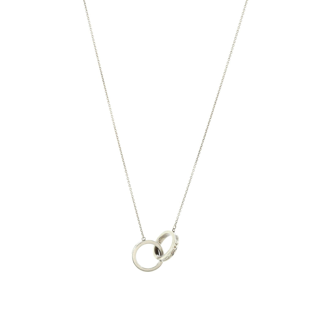 1837 Interlocking Circles Pendant Necklace Sterling Silver Small