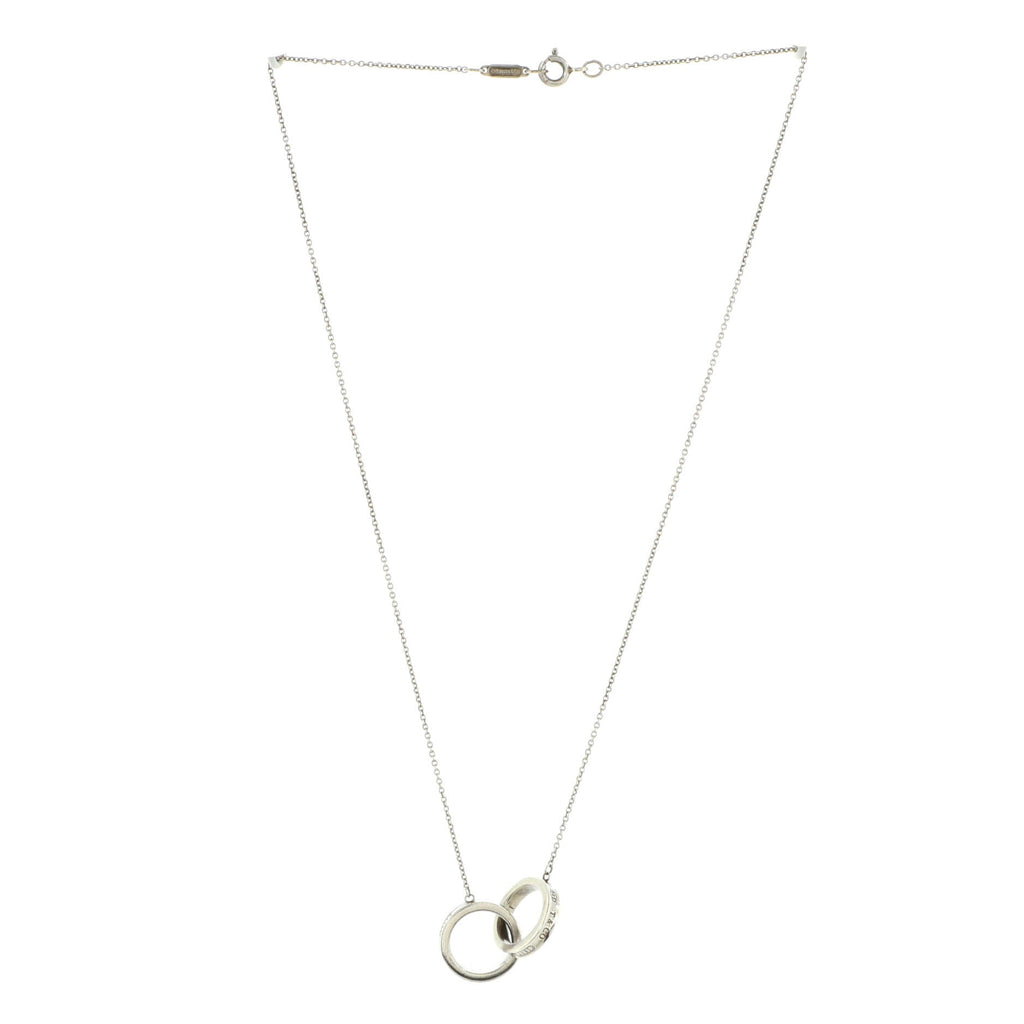 1837 Interlocking Circles Pendant Necklace Sterling Silver Small