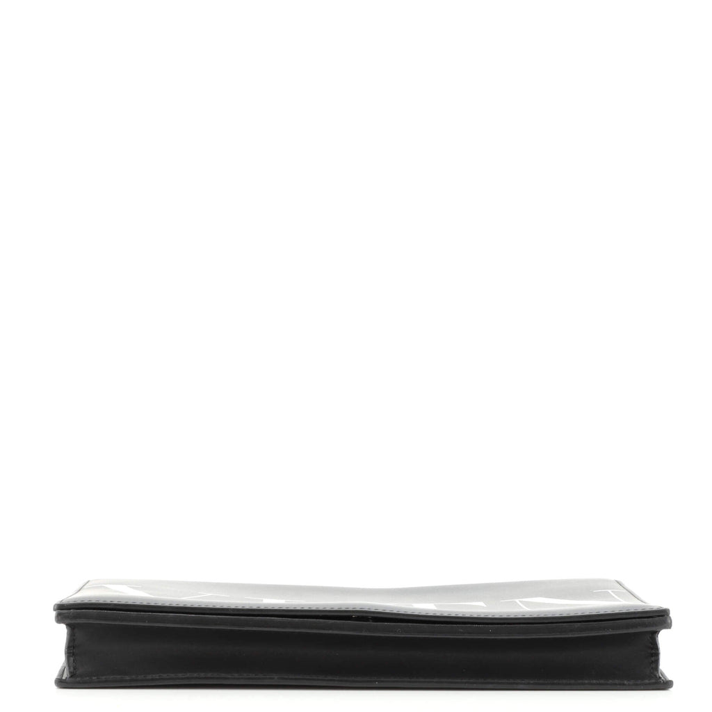 VLTN Flap Clutch Leather