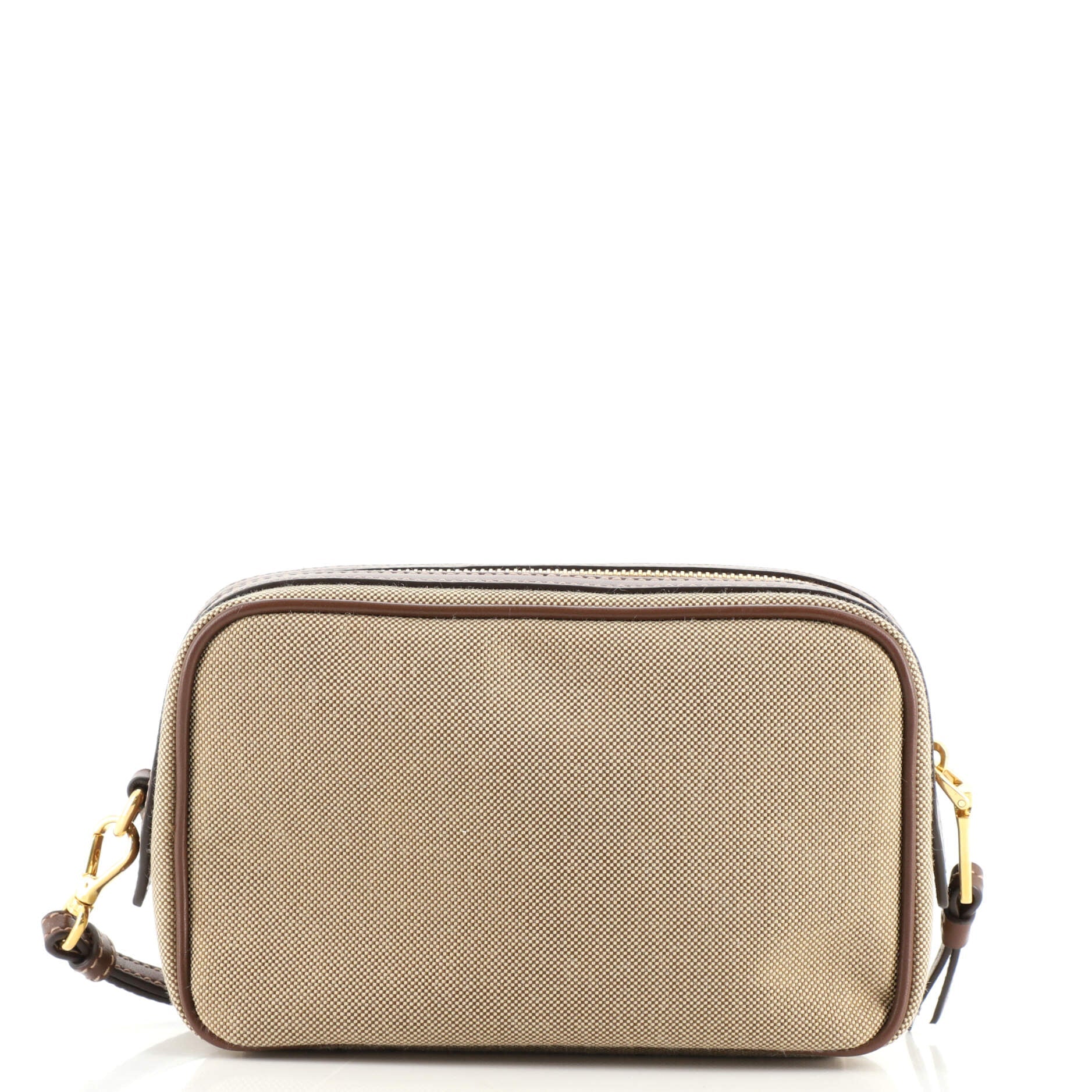 Logo Wristlet Pouch Canvas Small