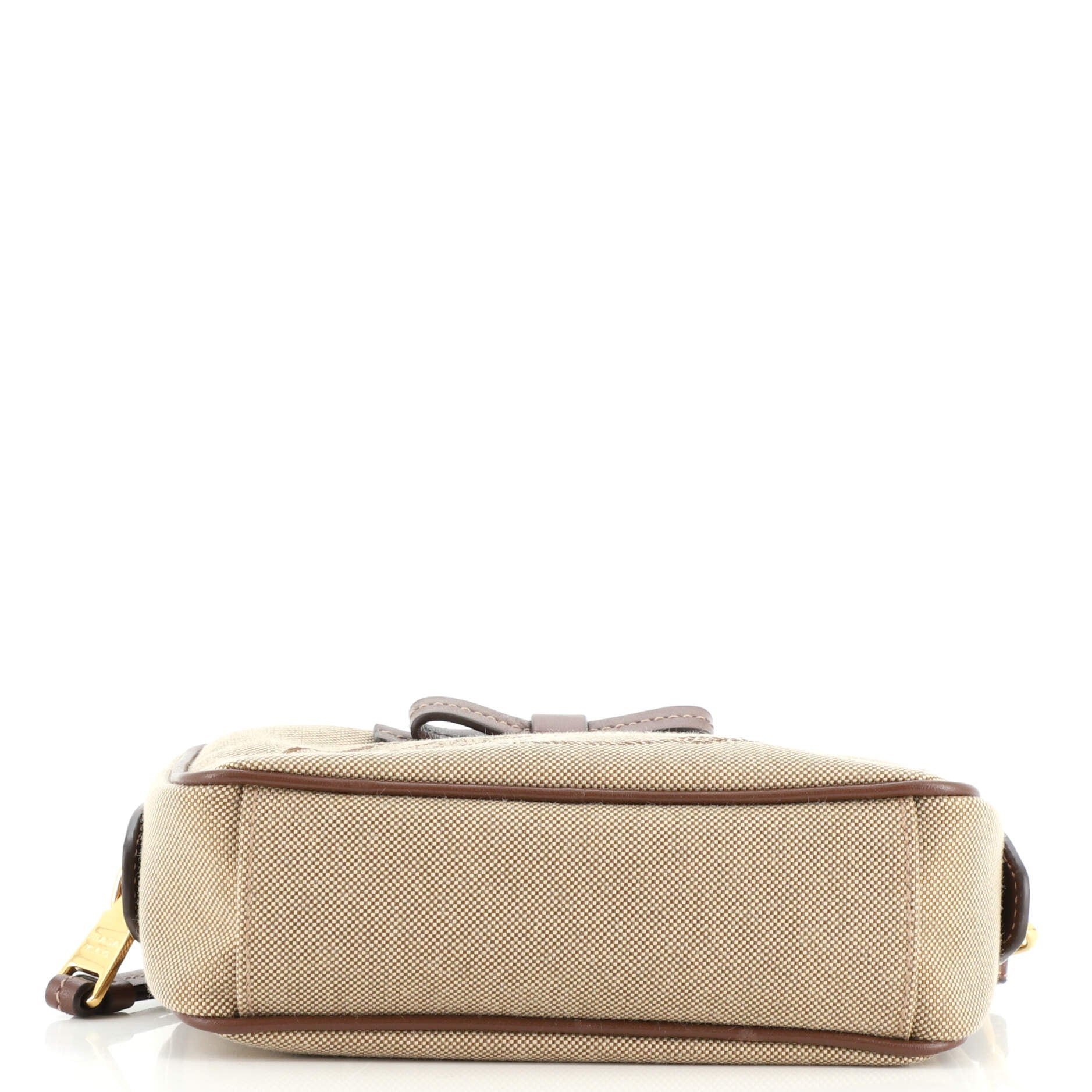 Logo Wristlet Pouch Canvas Small